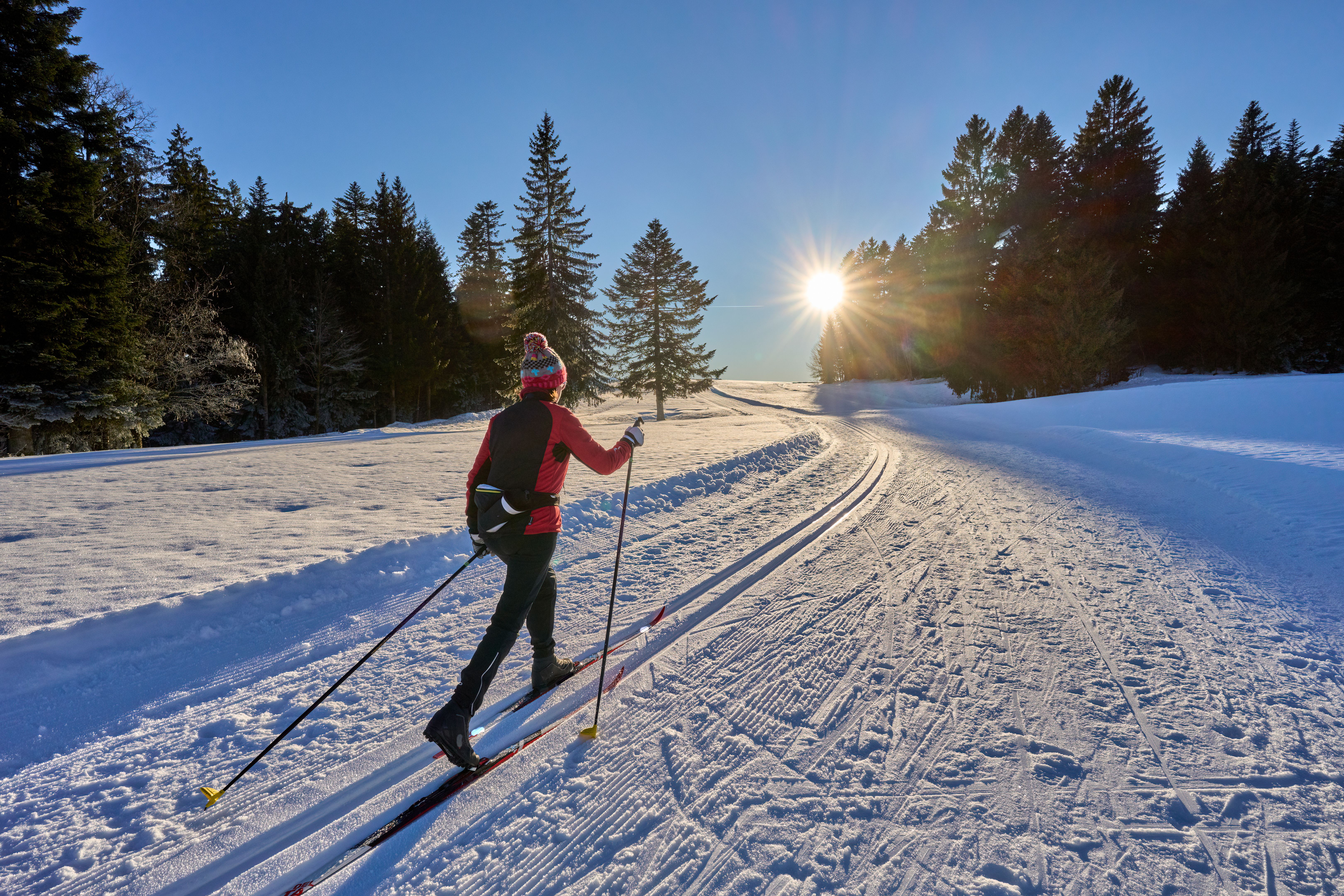 cross country skiing