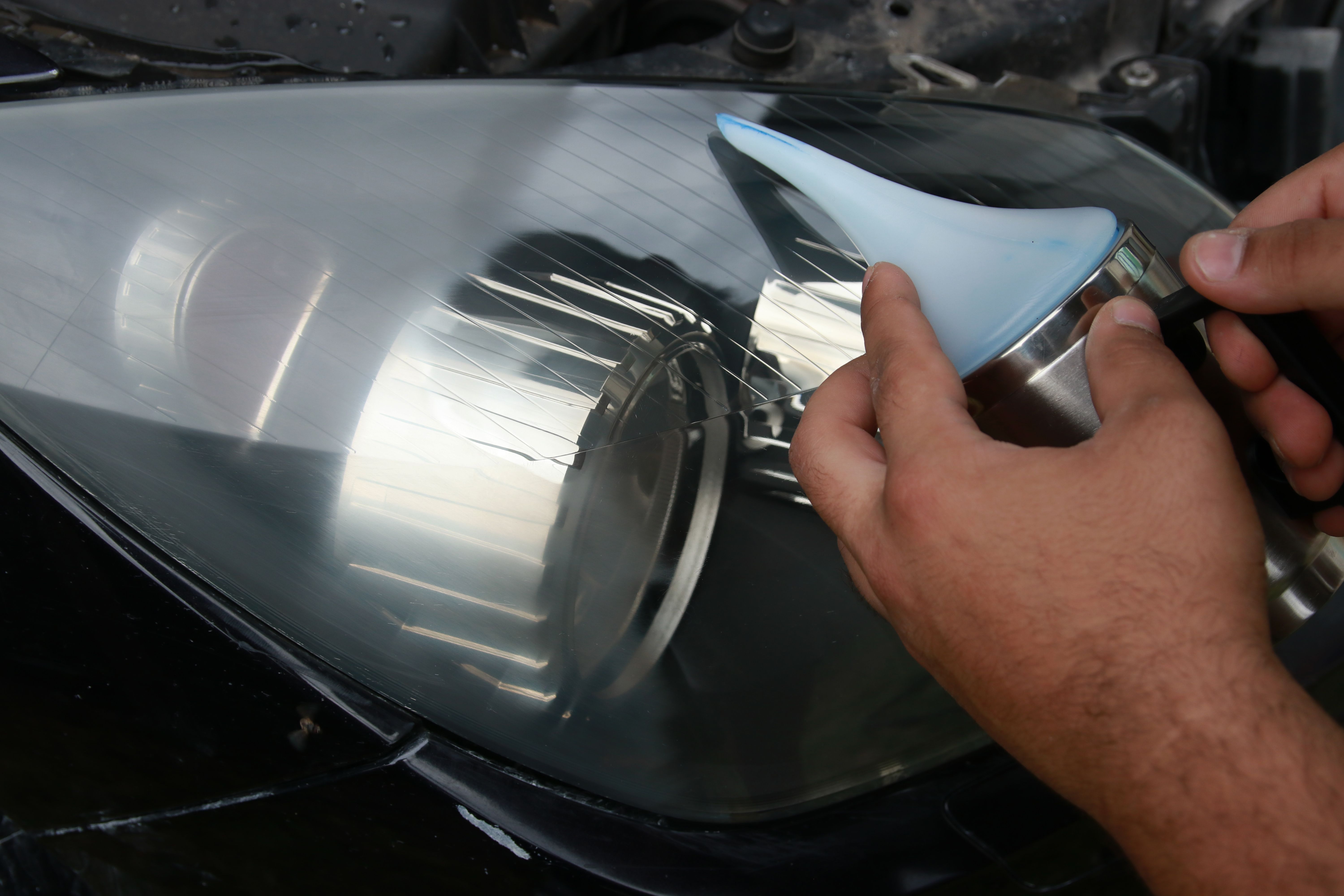headlight polishing