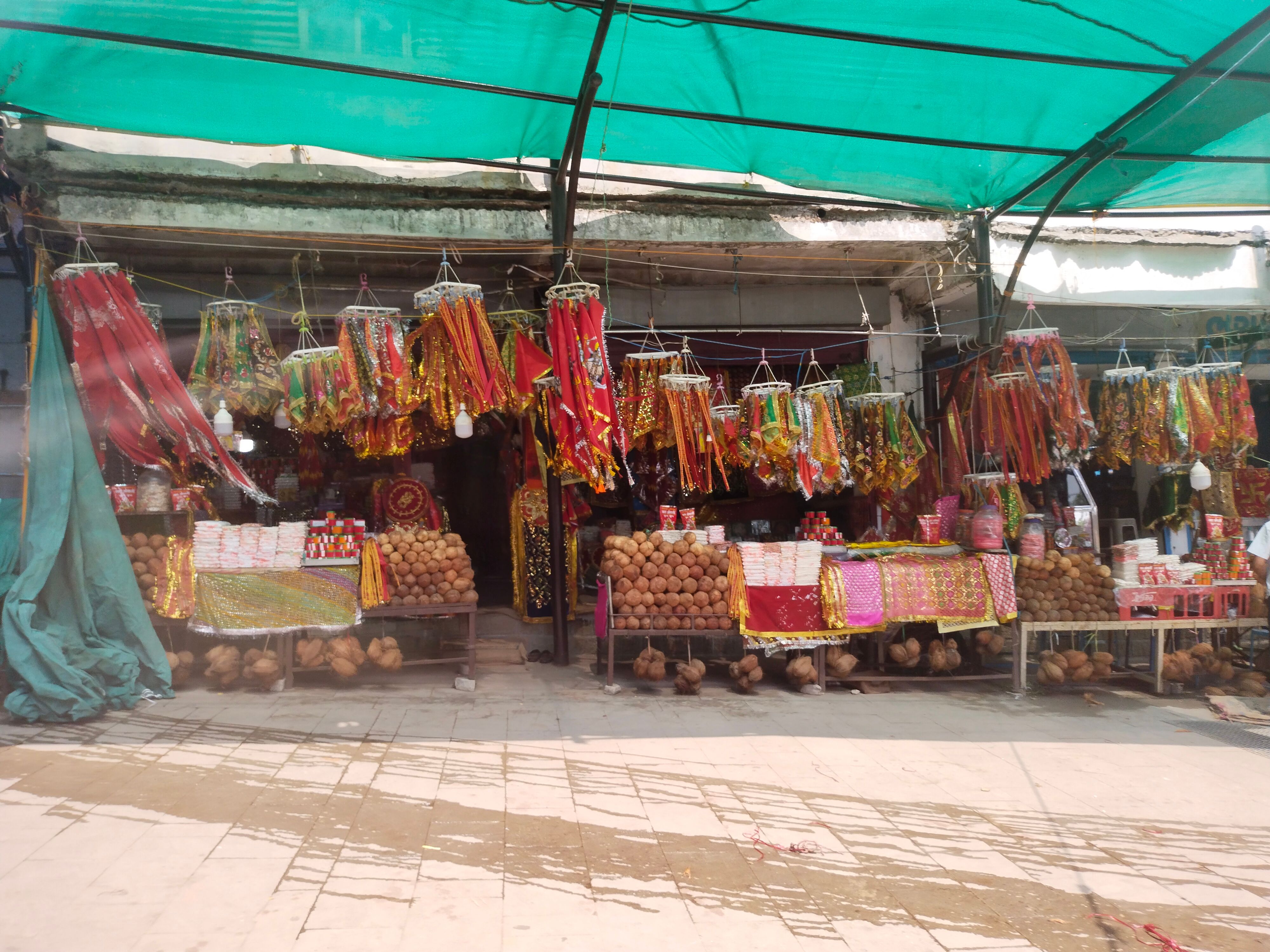 market near temple
