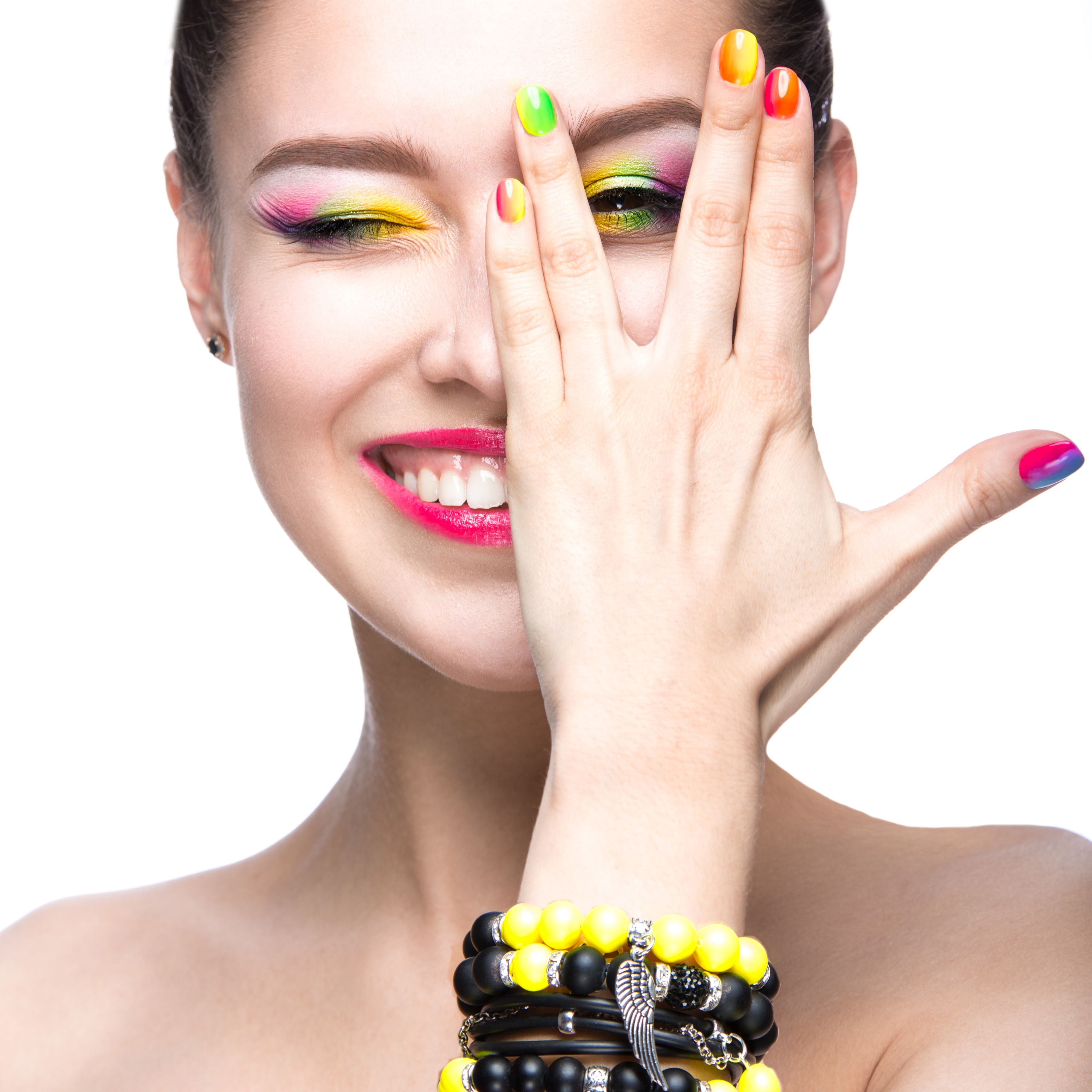 colorful nails