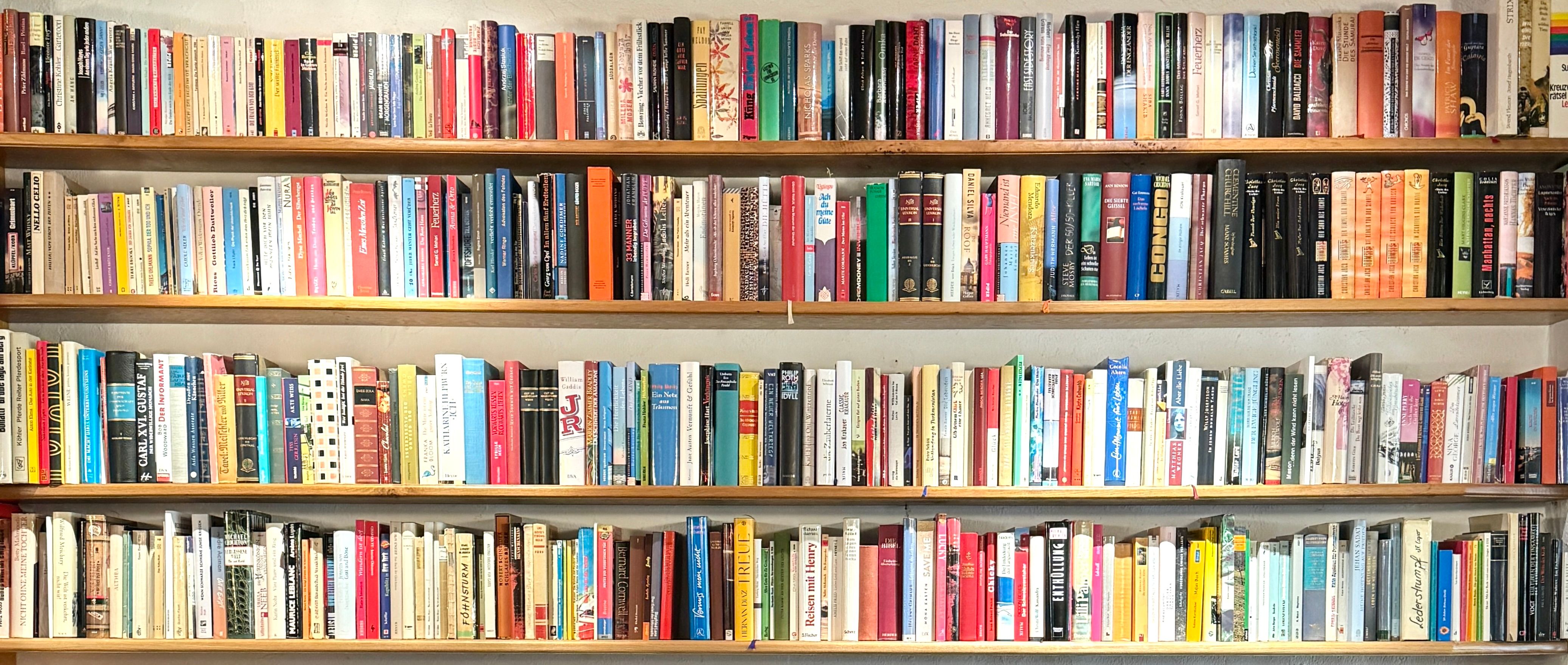 bookstore shelf