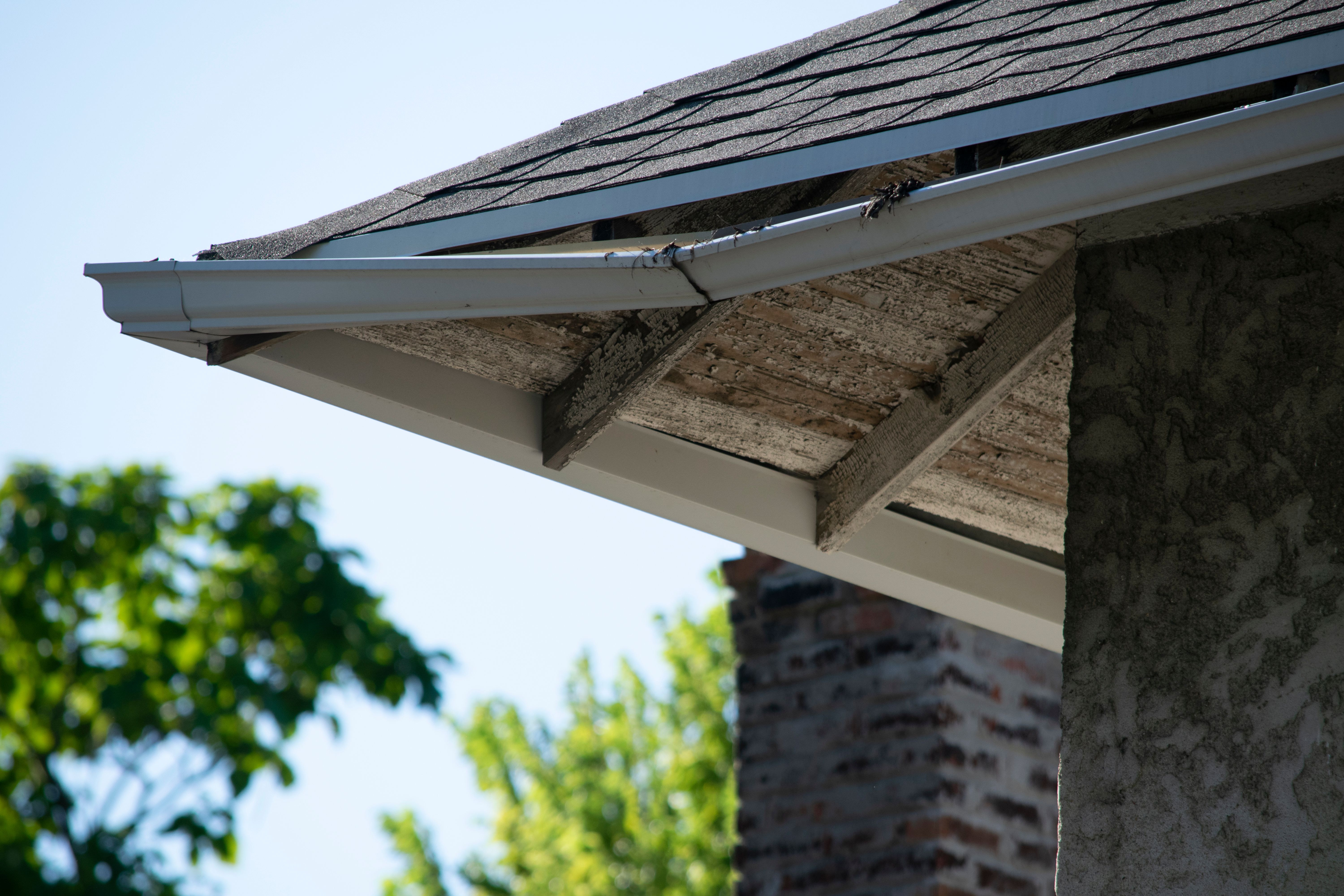 gutter damage