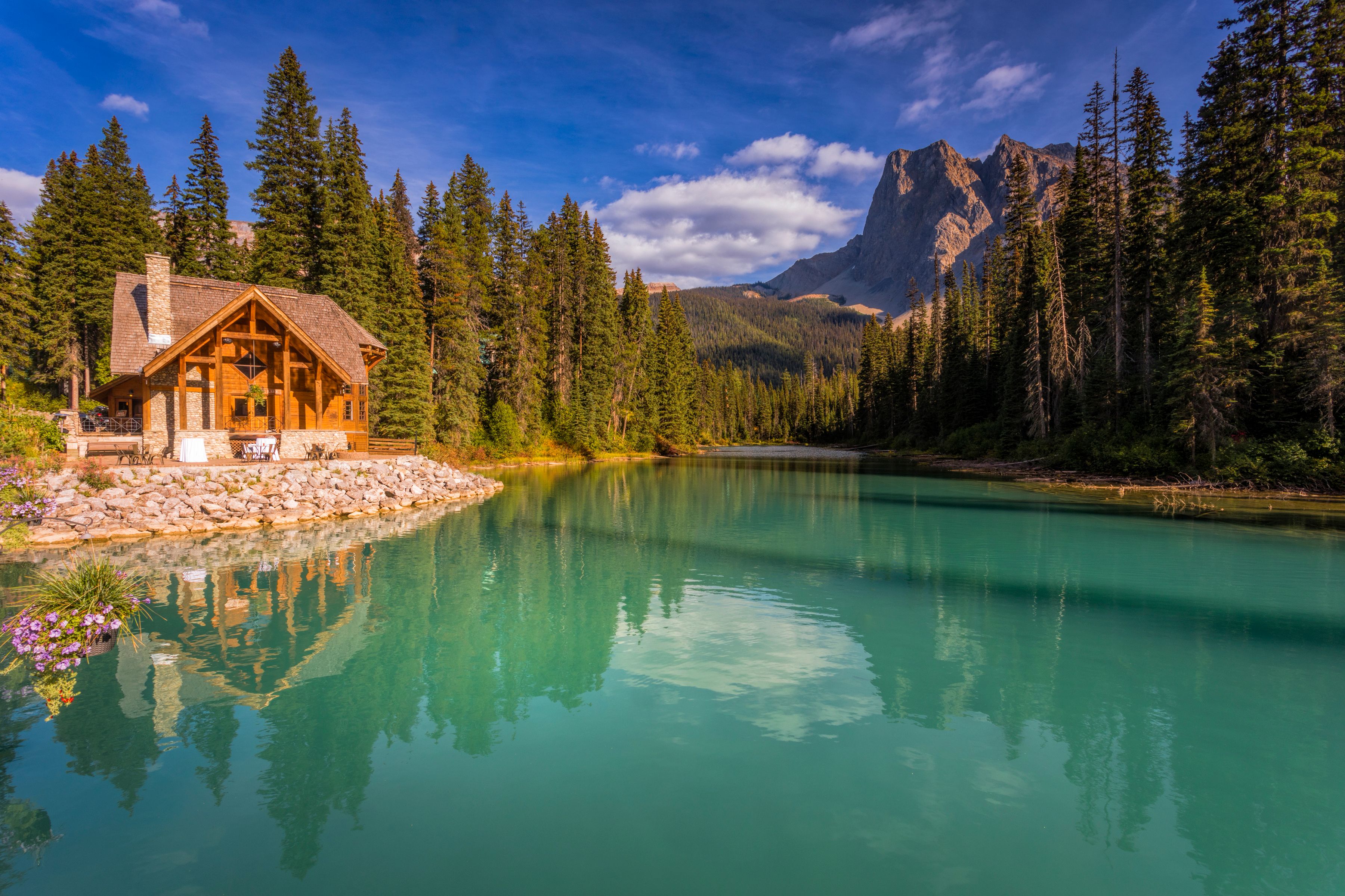 remote cabin