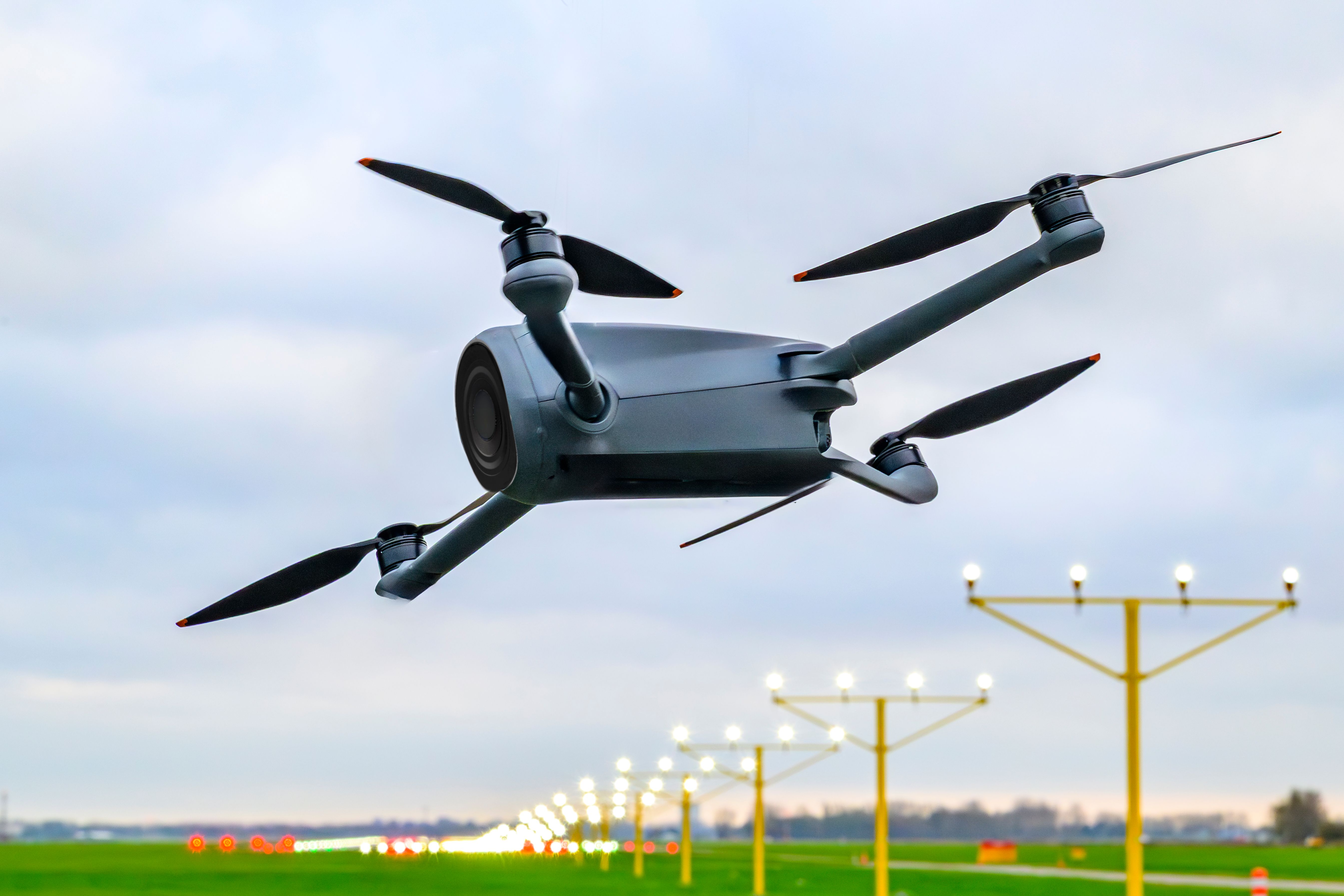 drone flying inspection