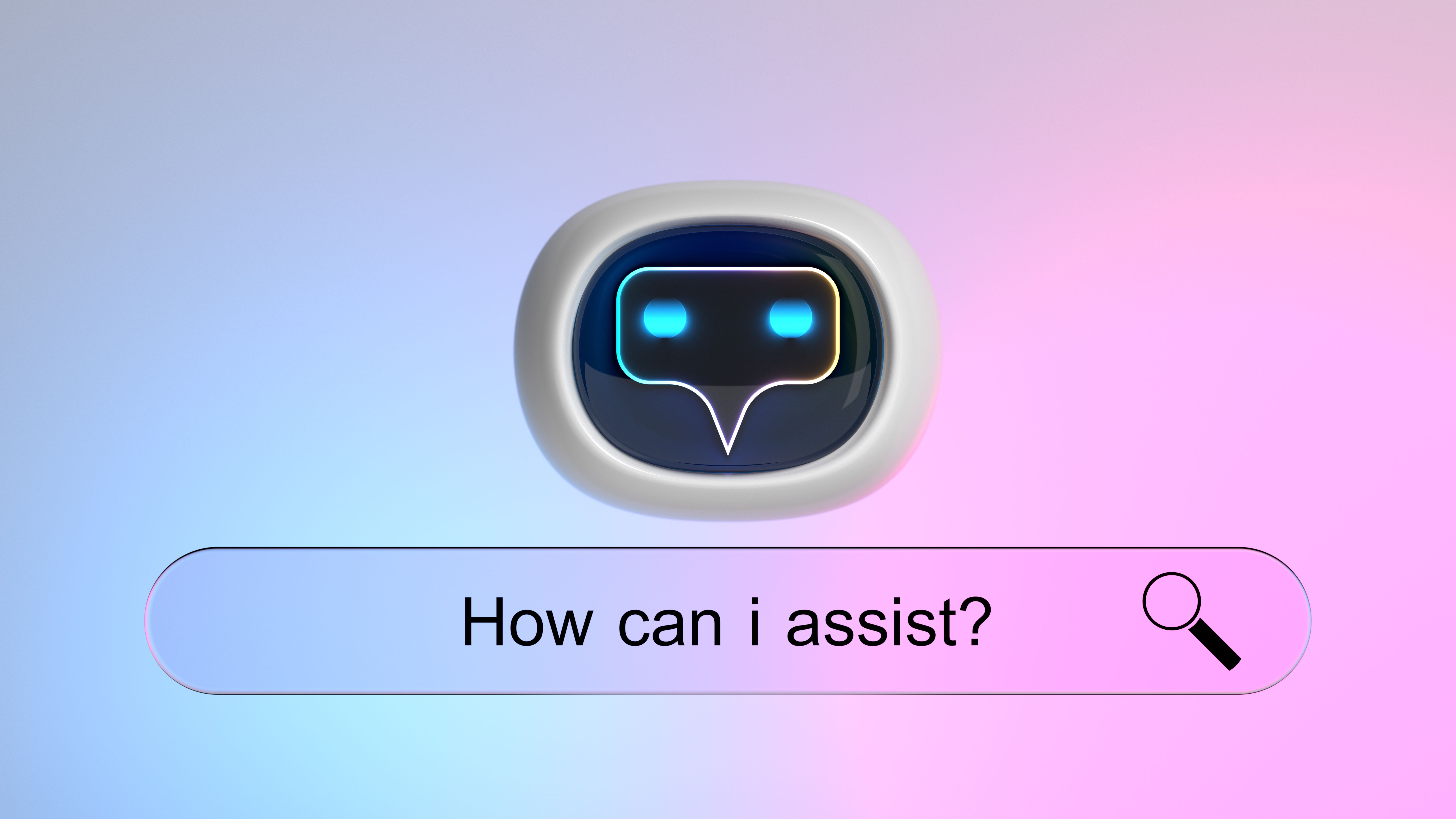 AI -  chatbot. Artificial Intelligence  concept