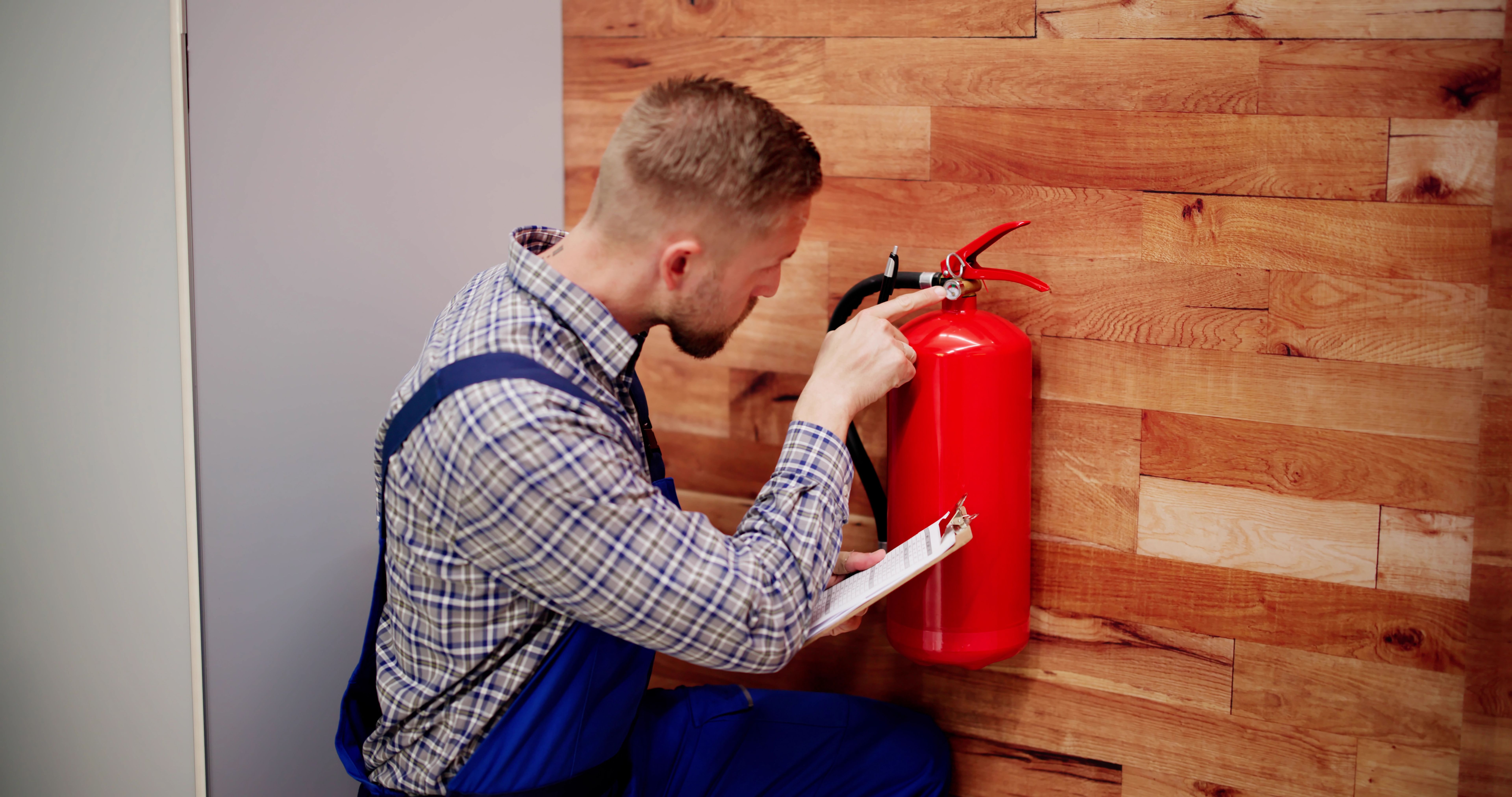 fire extinguisher installation