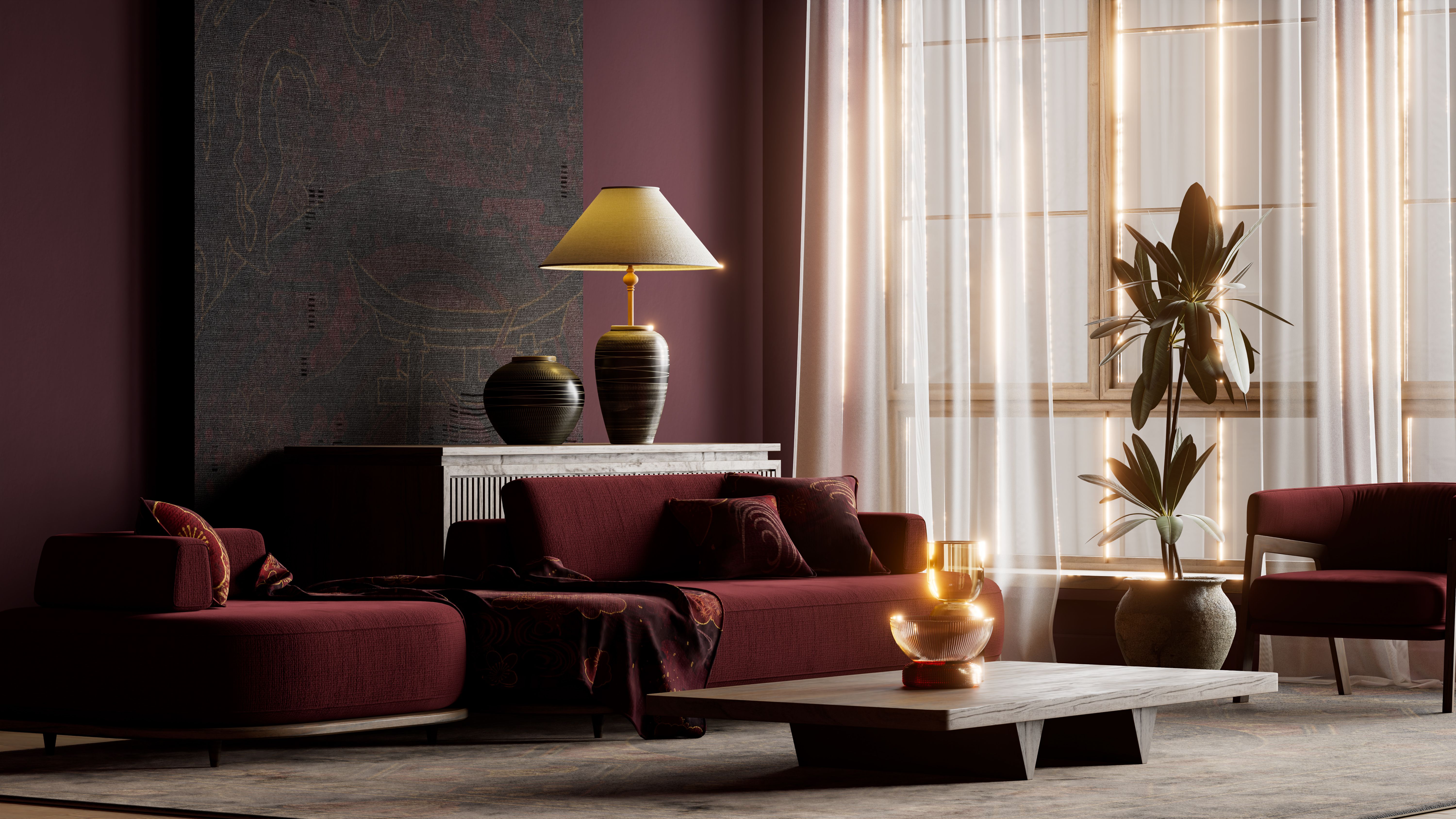 modern traditional interior