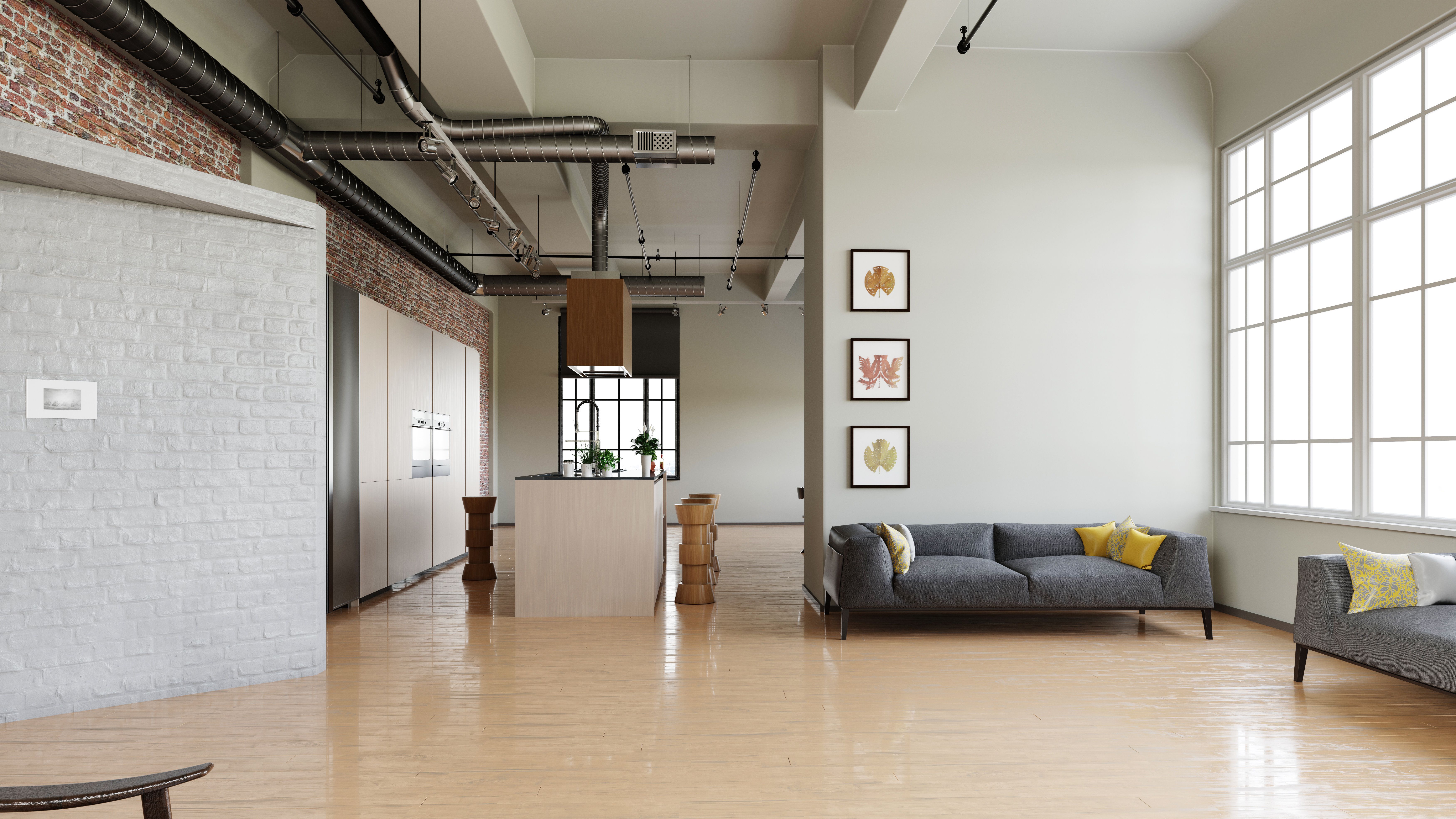 luxury open floor plan