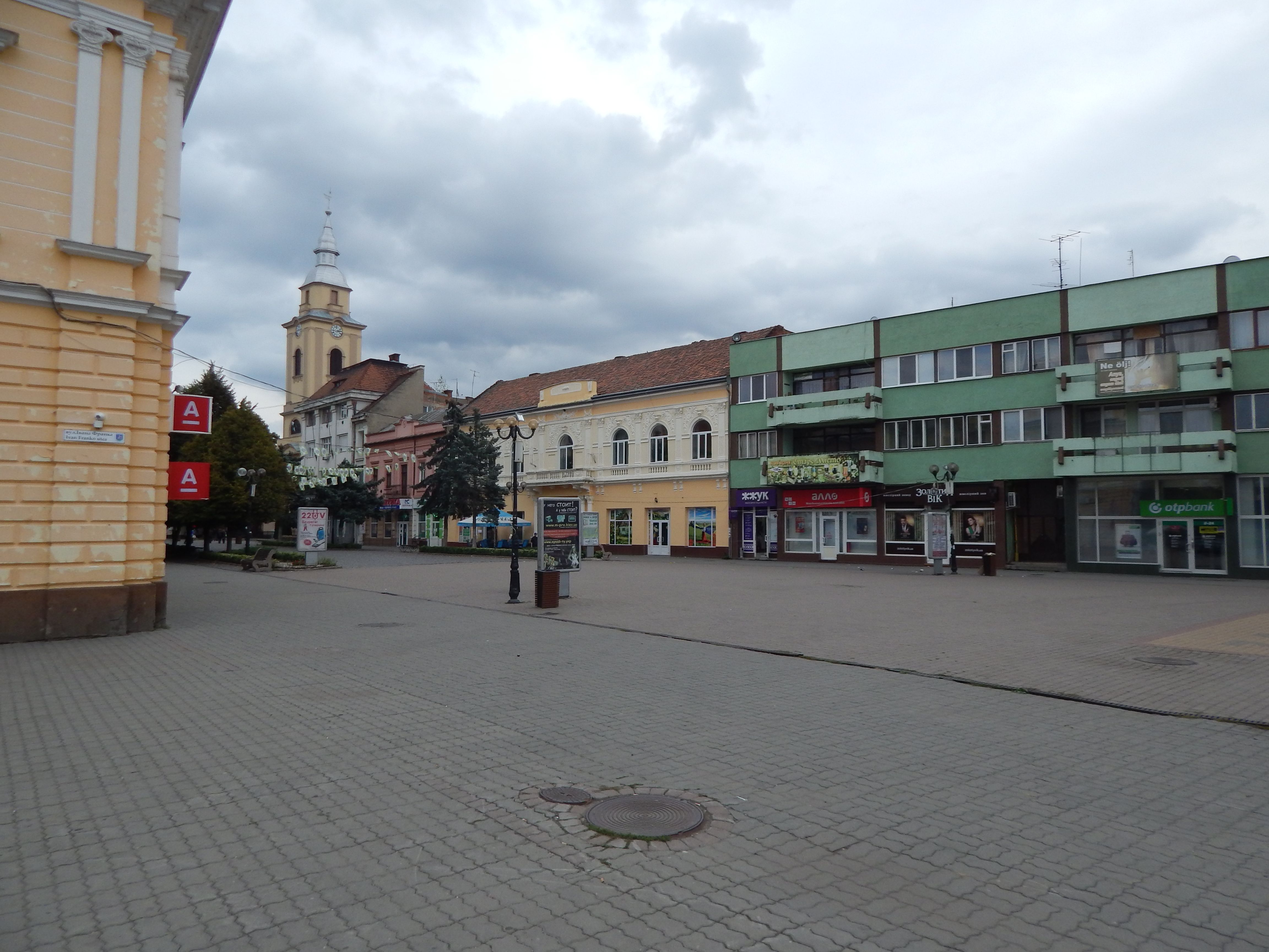 Breza town center