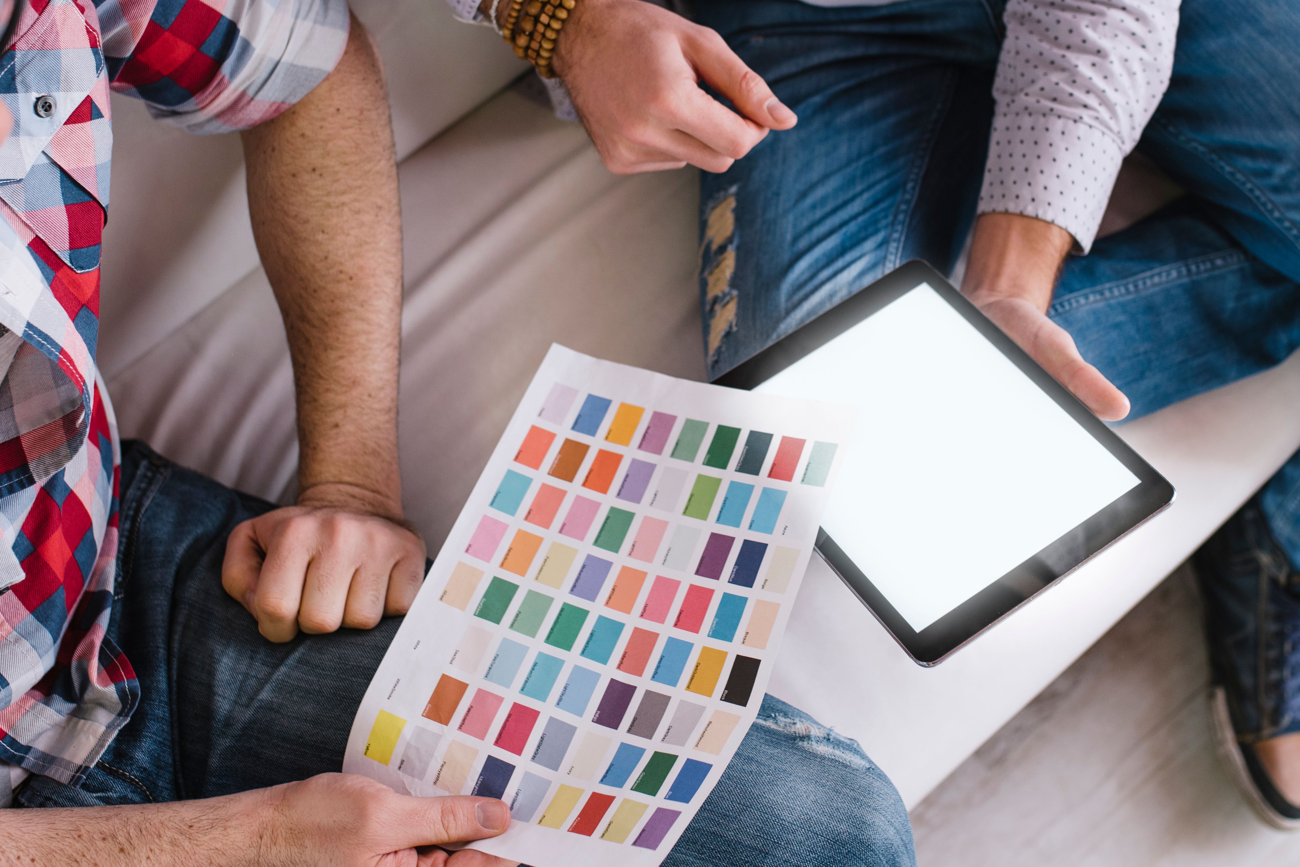 interior design color palette