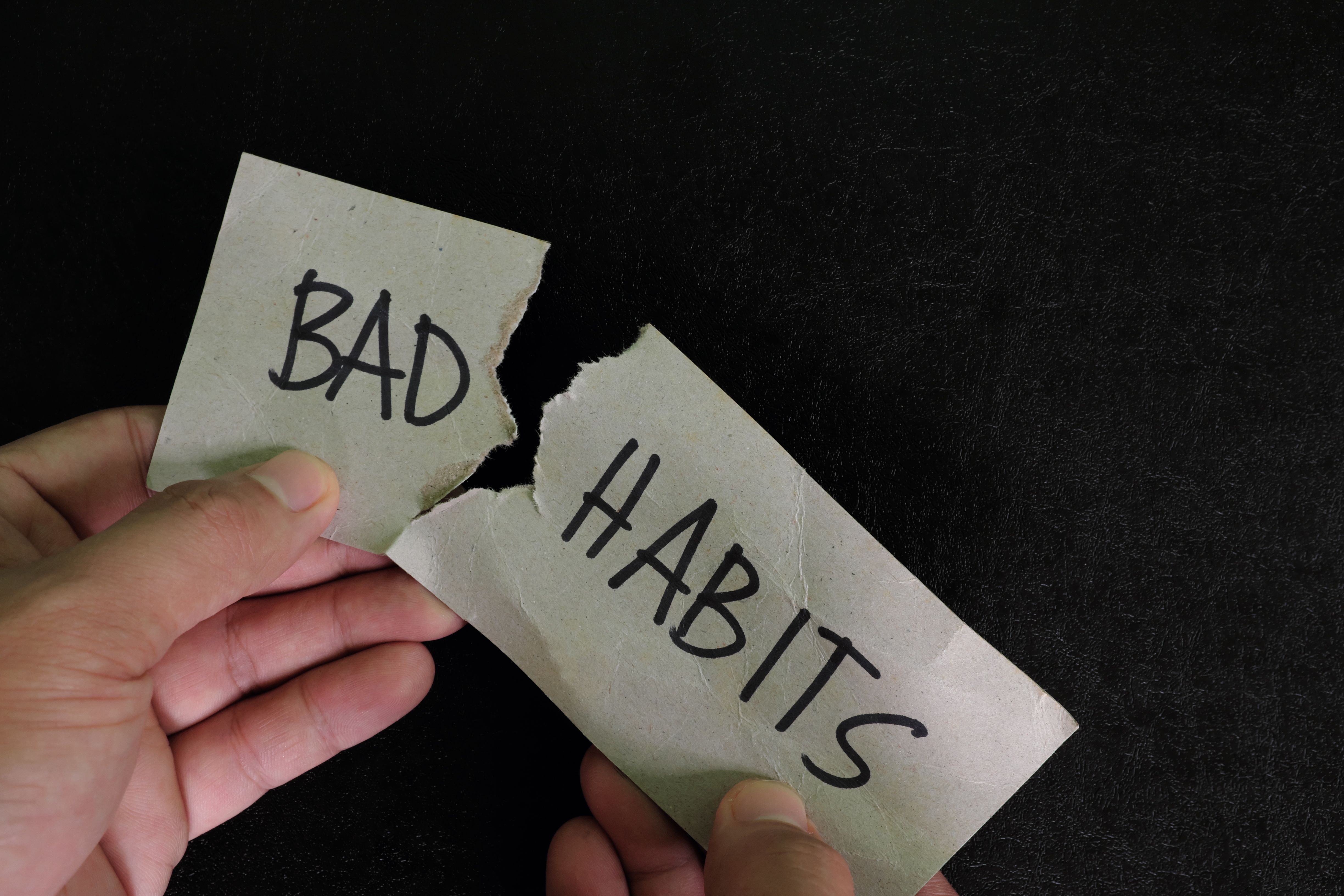 breaking bad habits