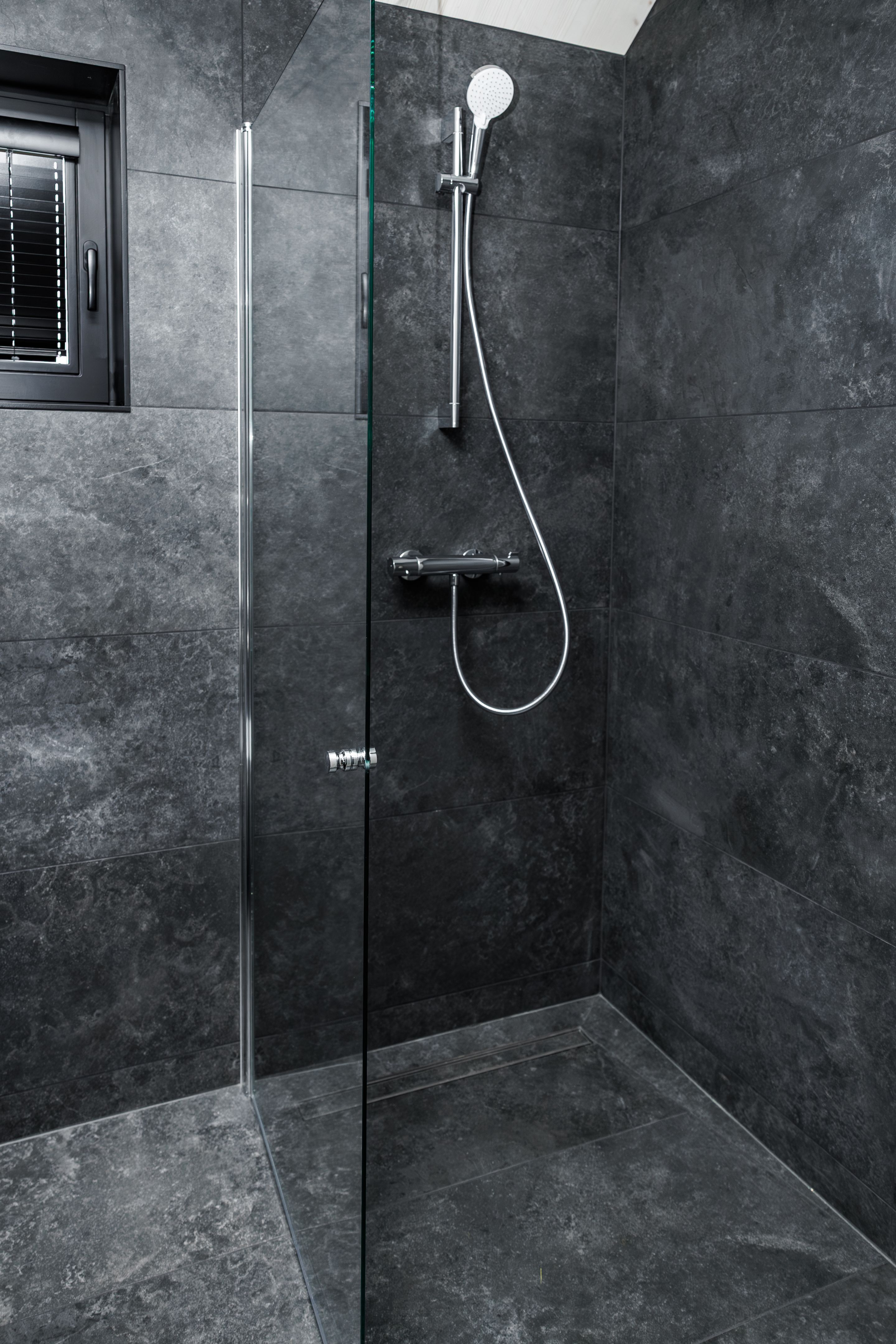 walk-in shower