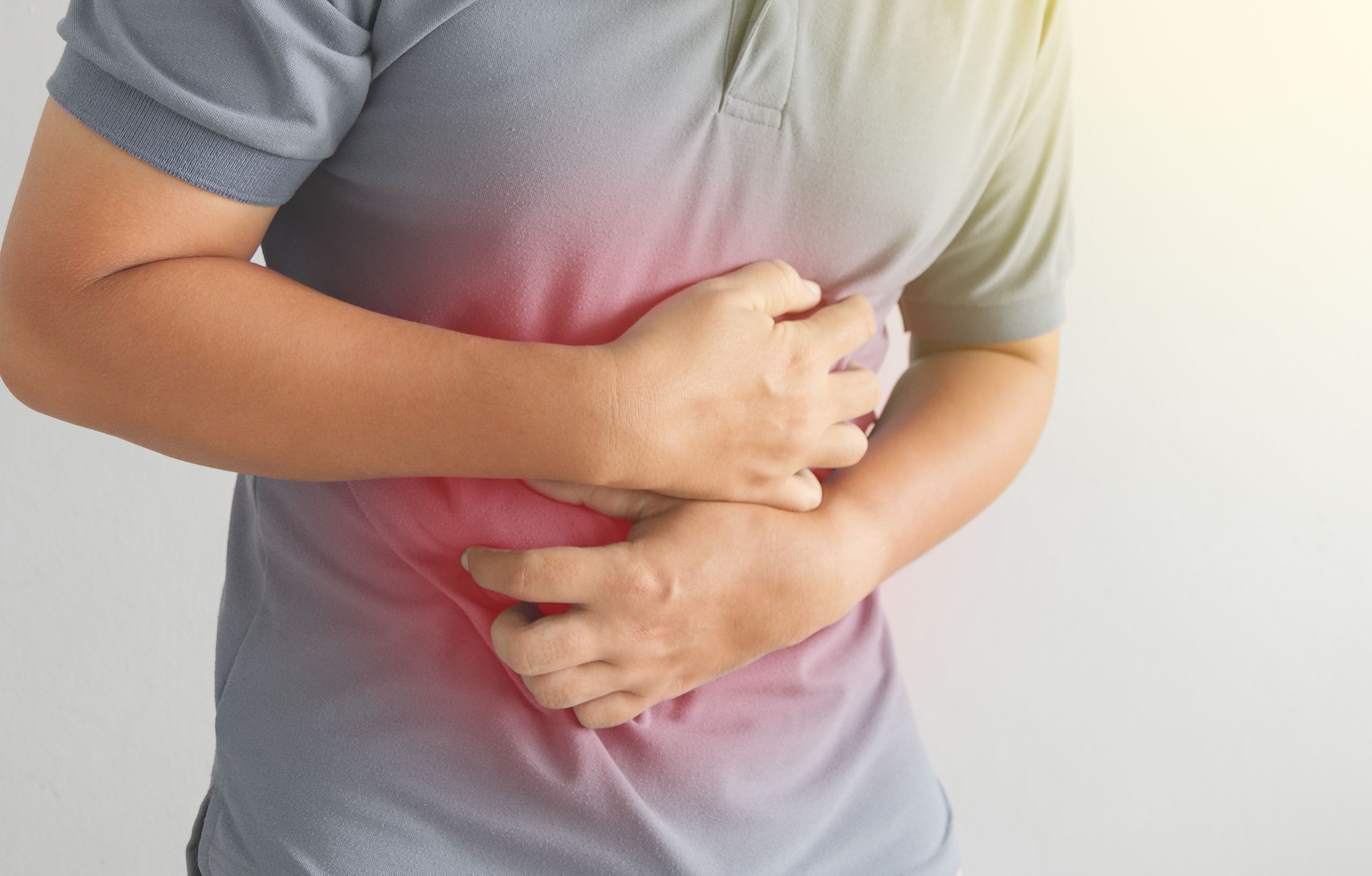 Male stomachache