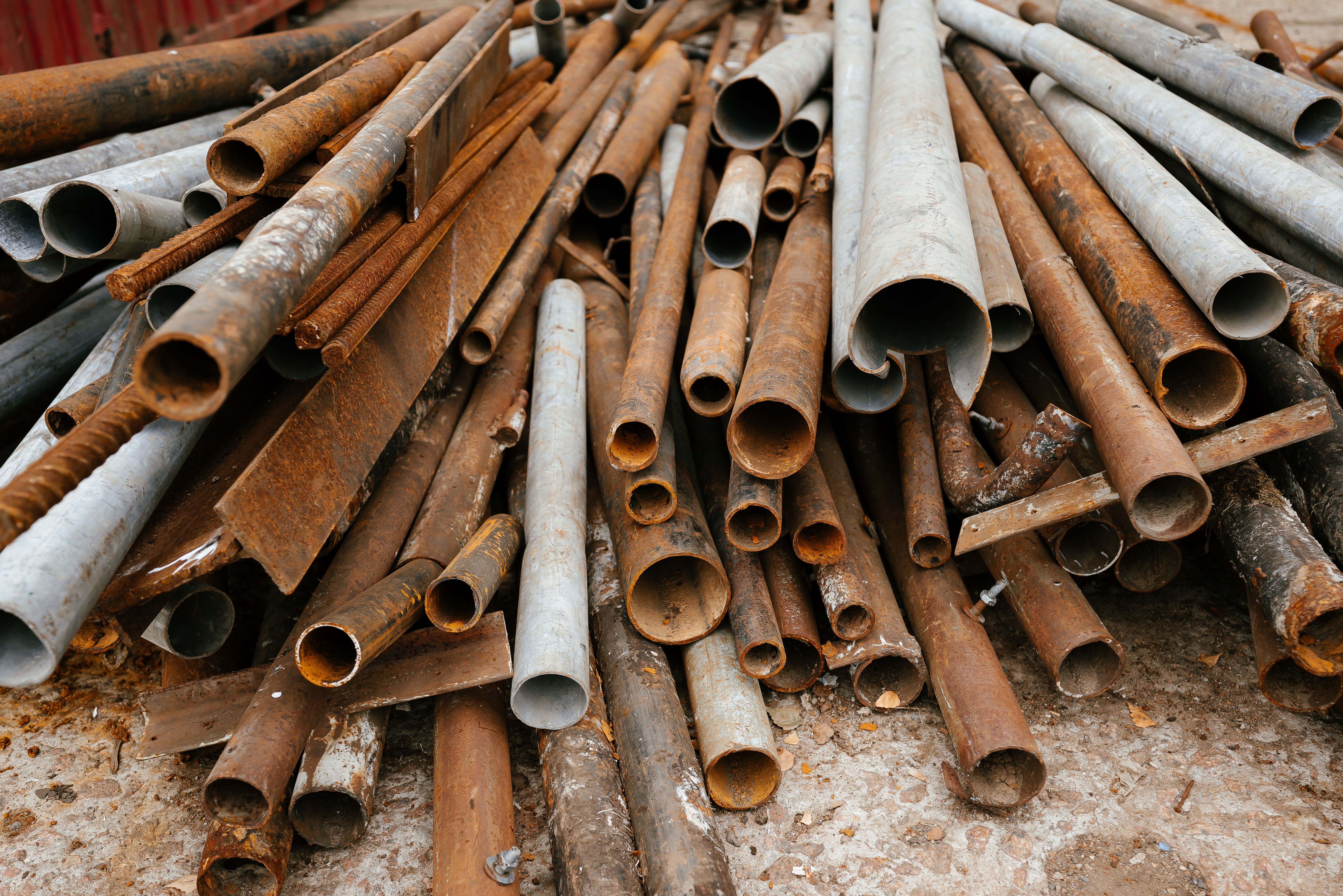 collecting scrap metal