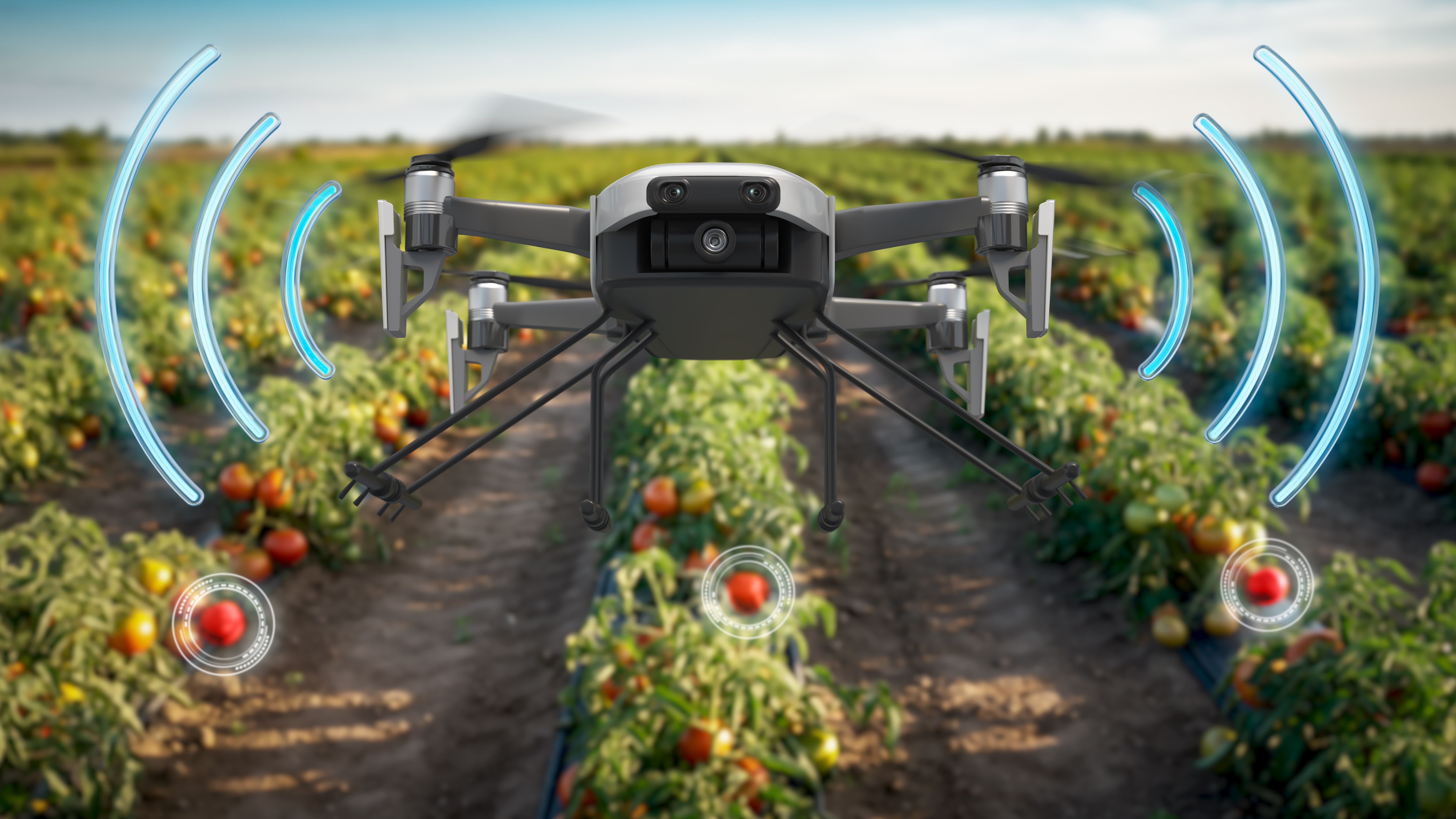 crop monitoring drone