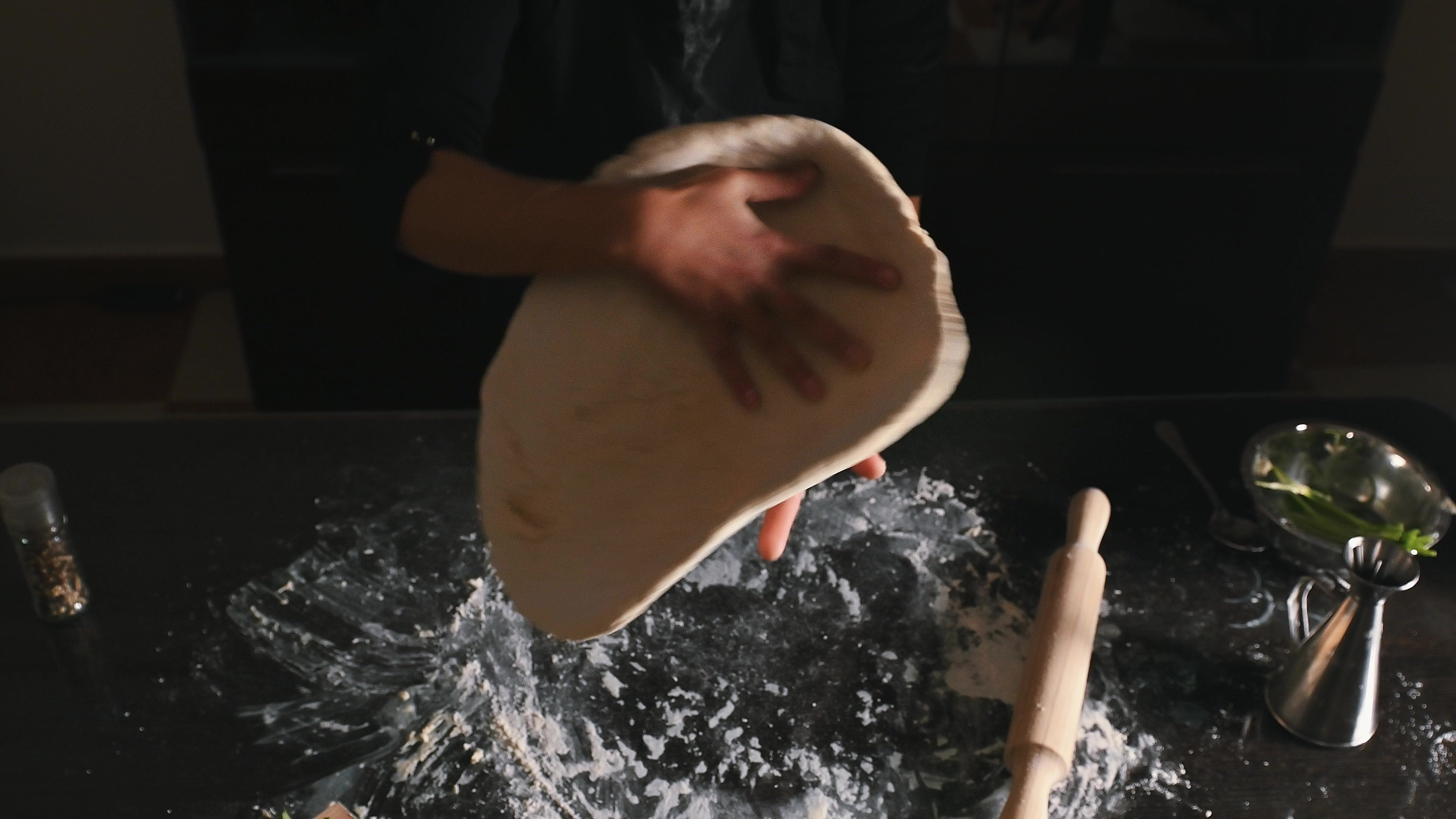 homemade pizza dough