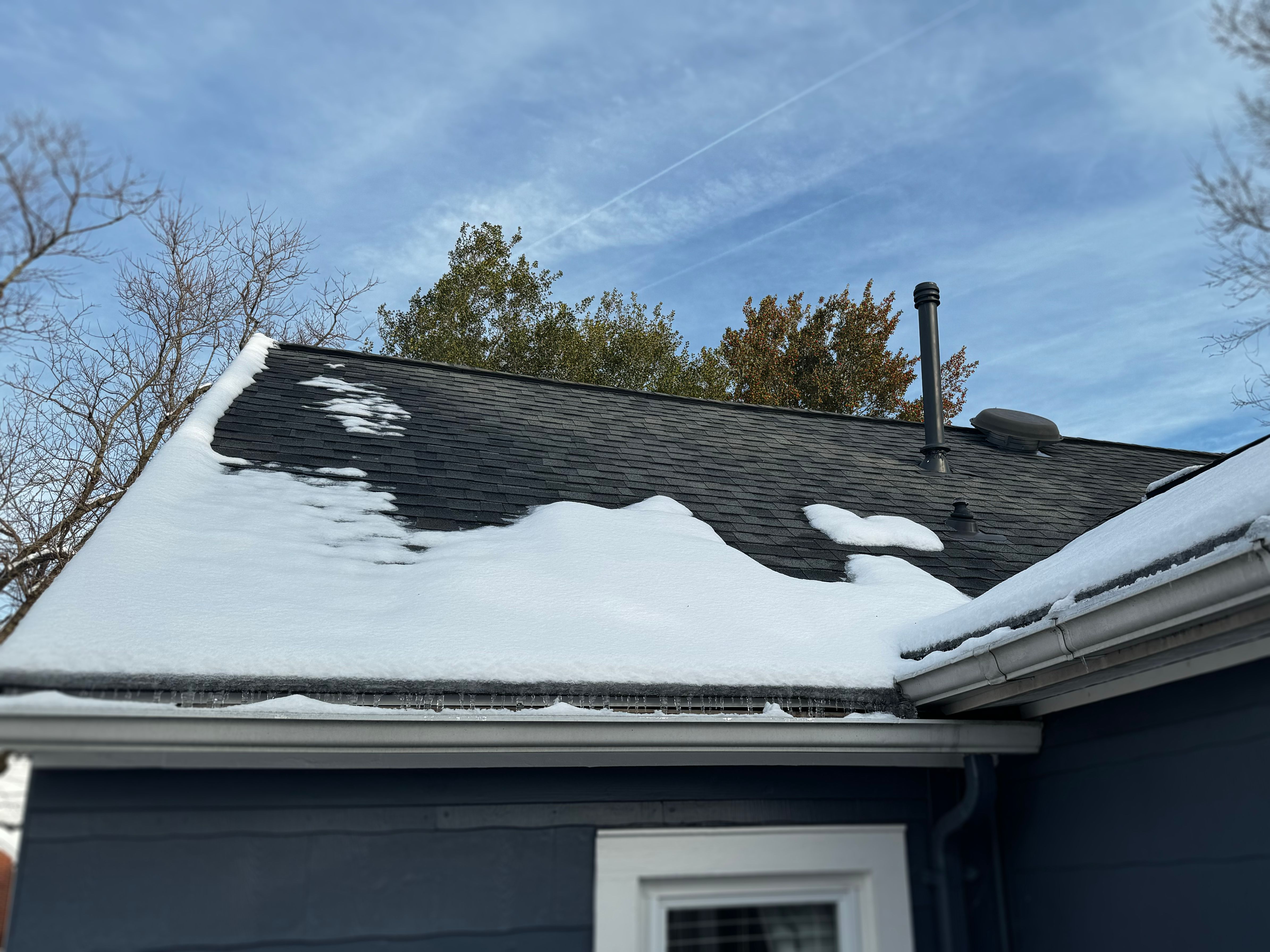 snow removal roof