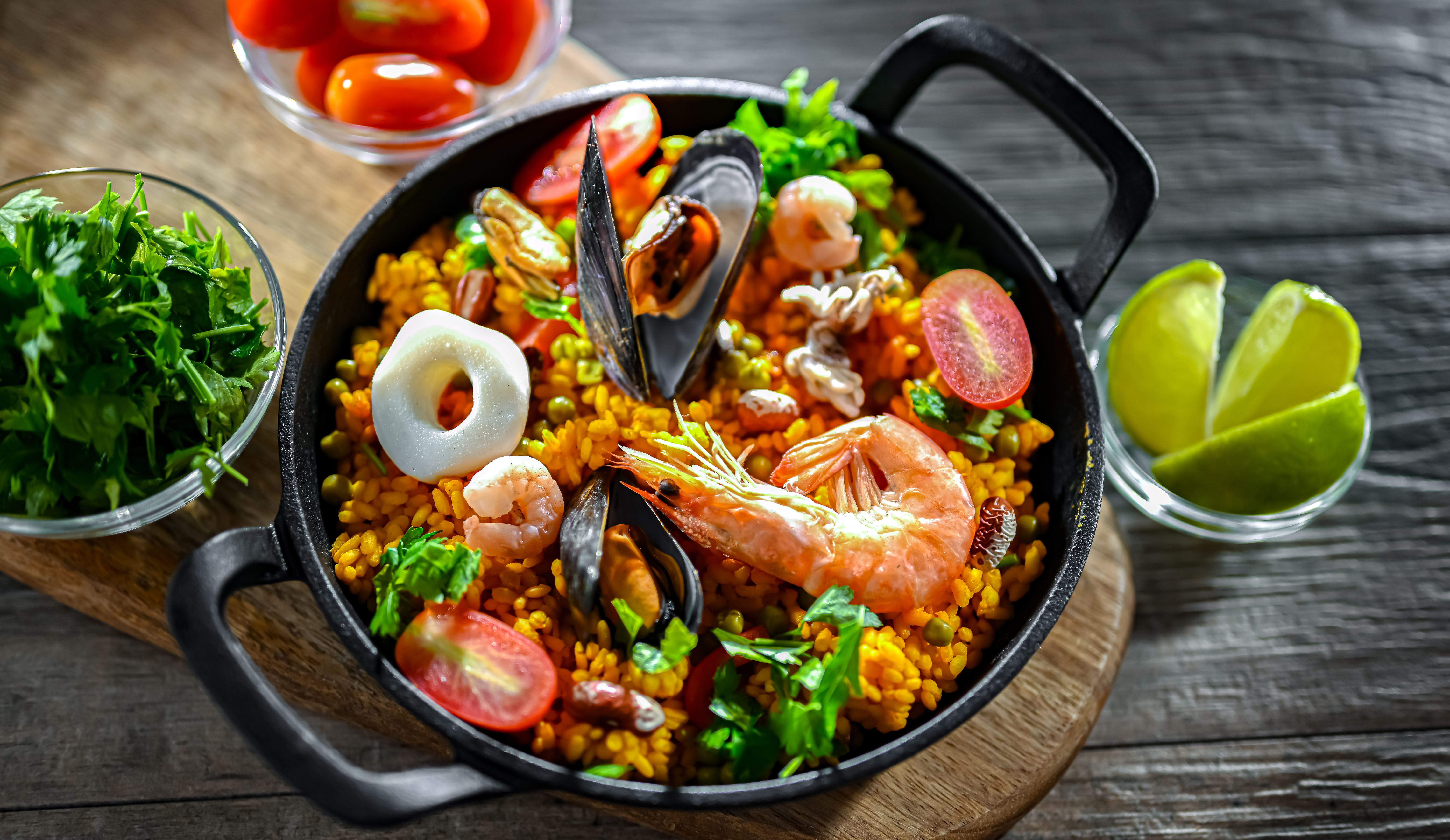 seafood paella