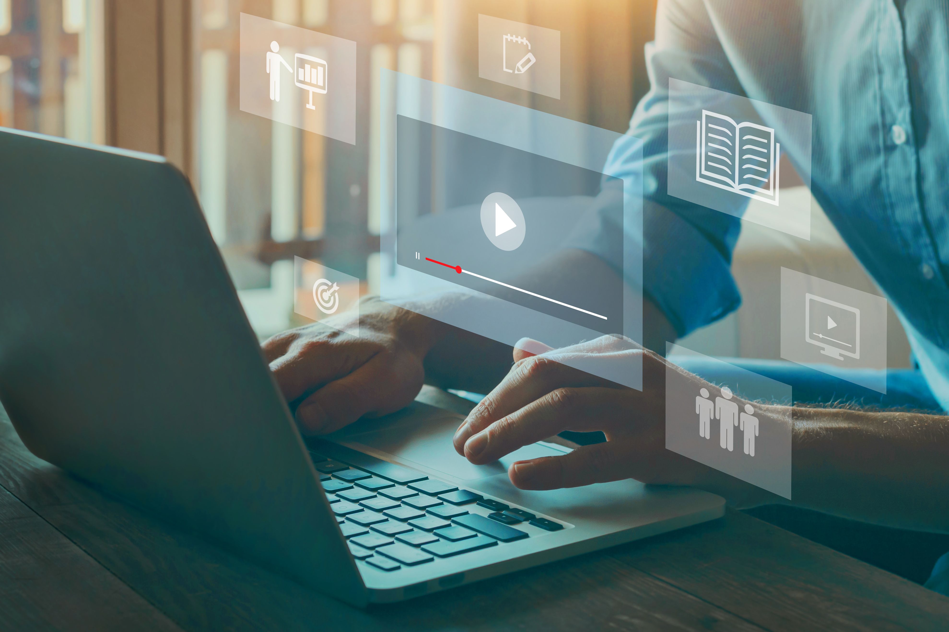 coach watching video