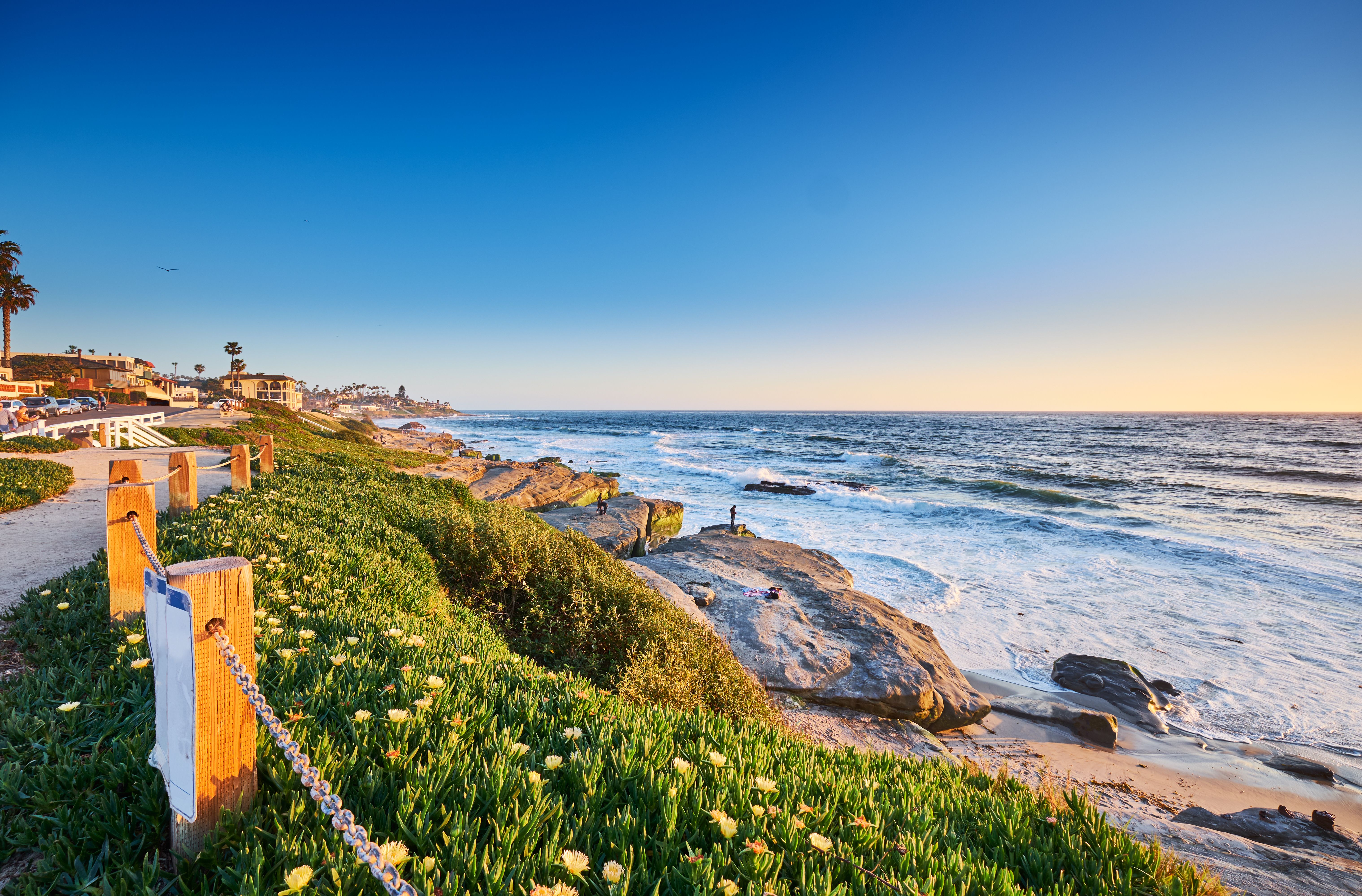 san diego coastline