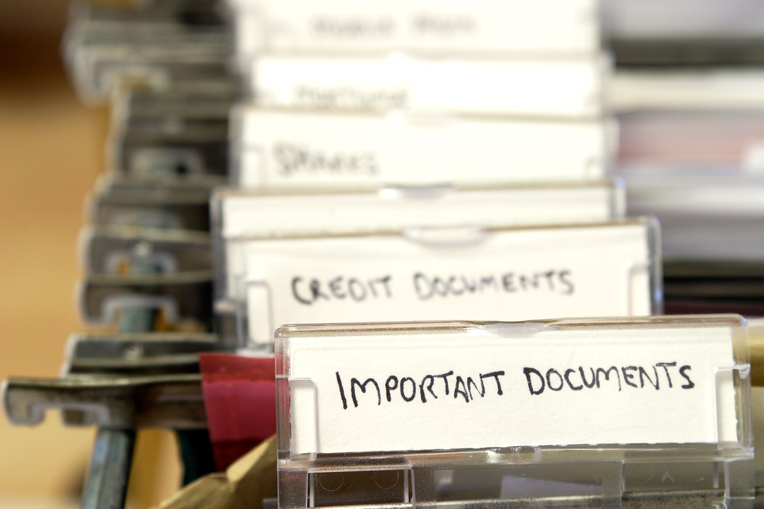 important documents