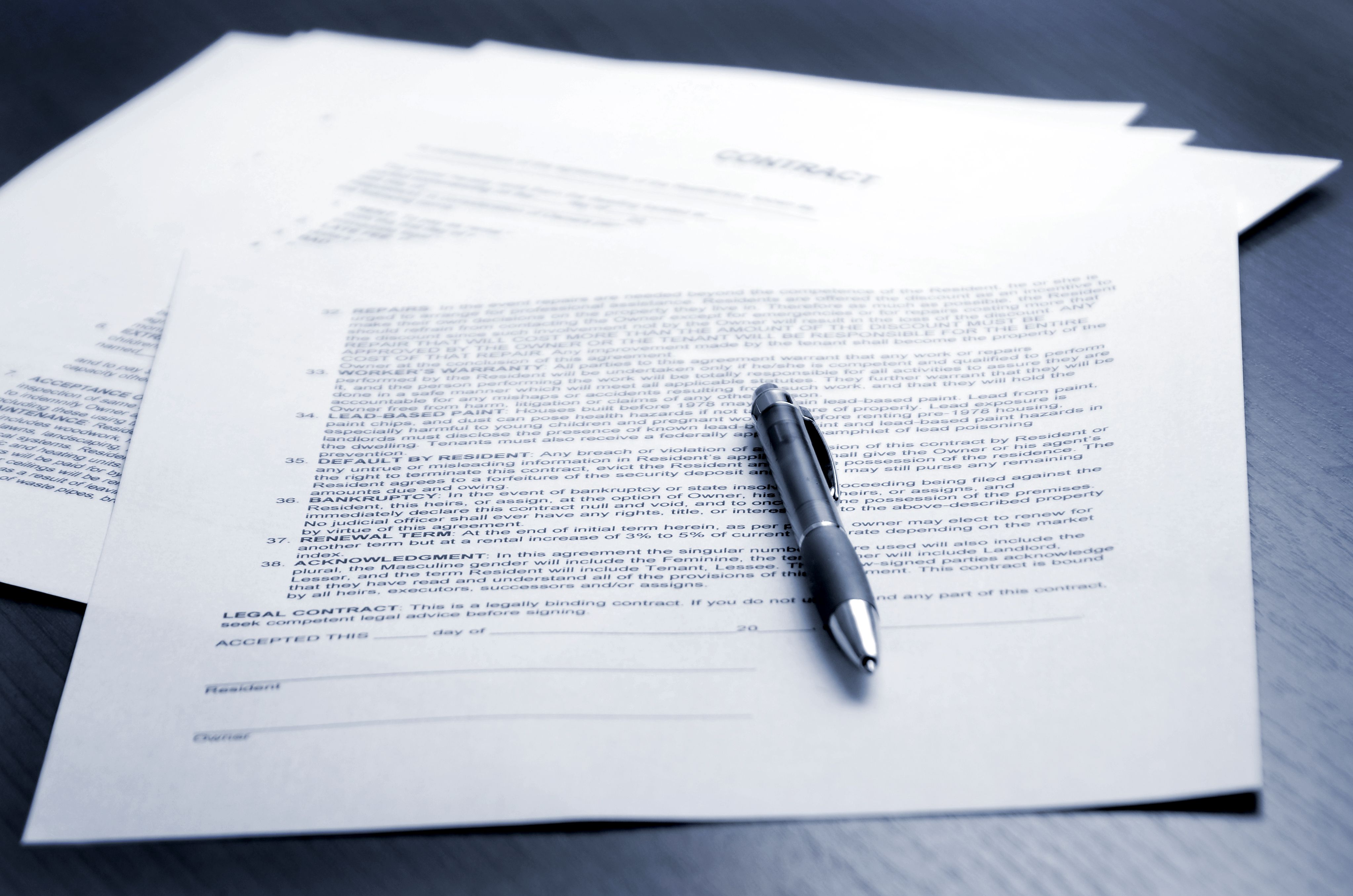 contract details
