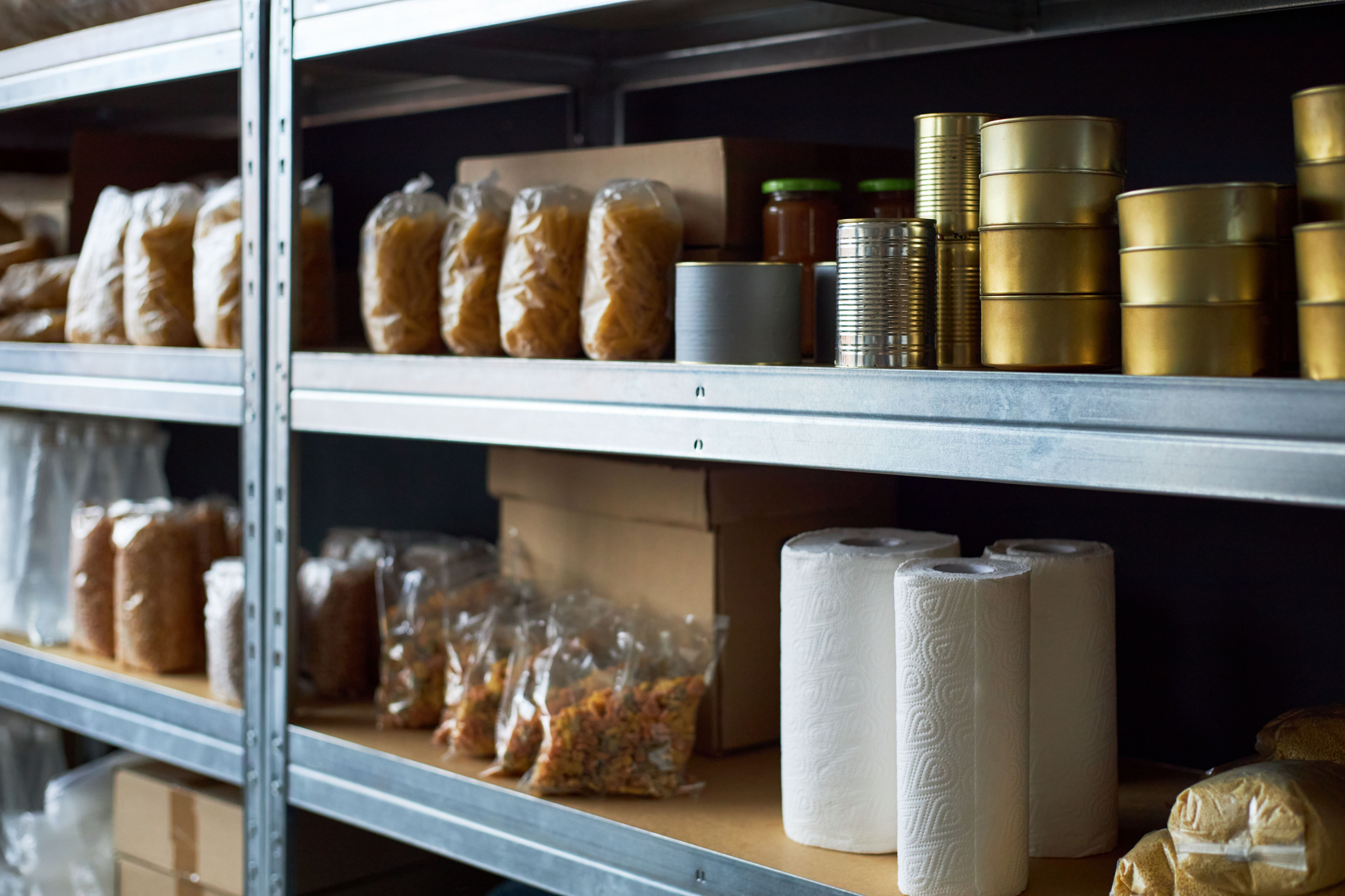 stocked pantry