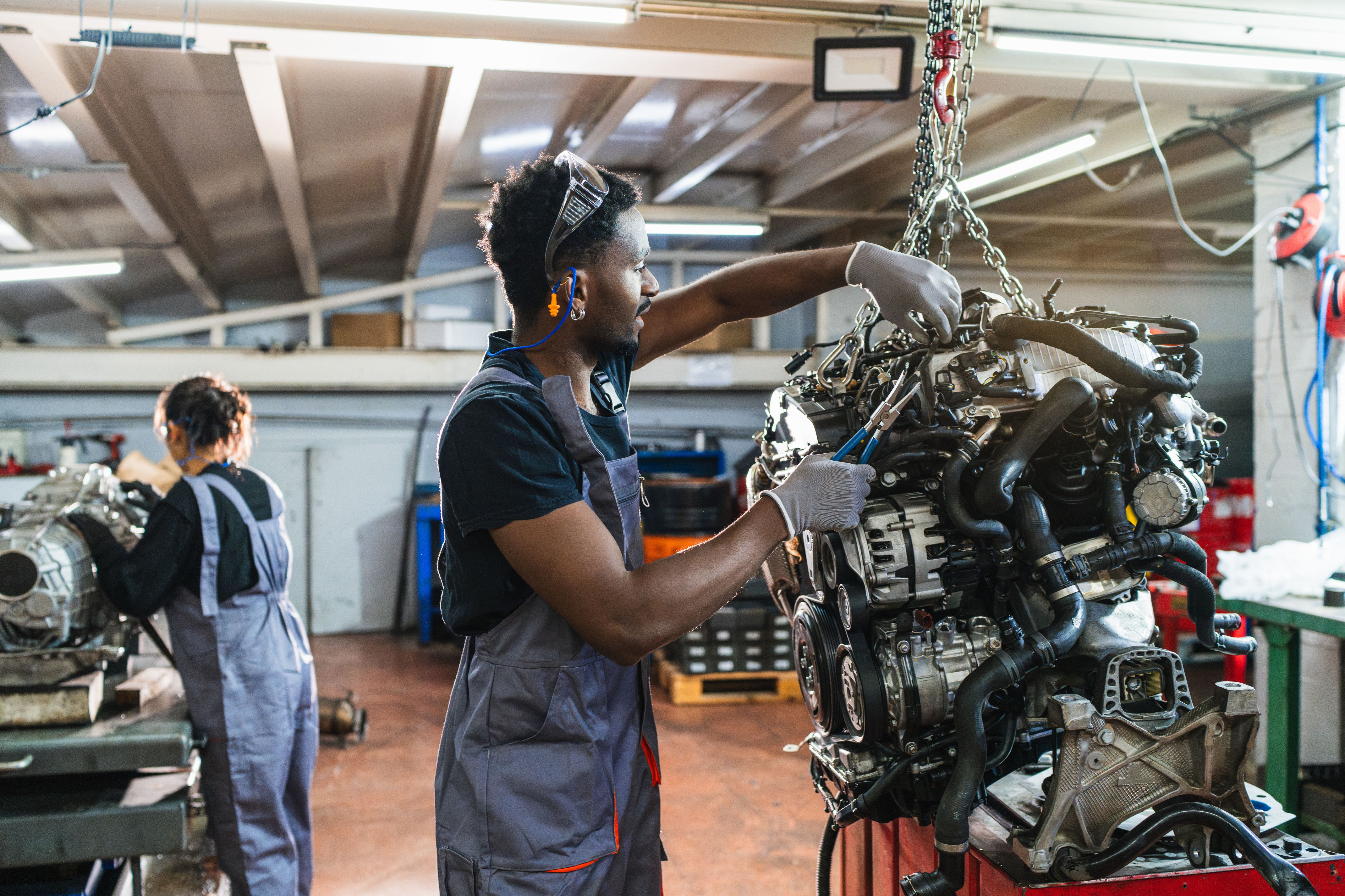 mechanic working
