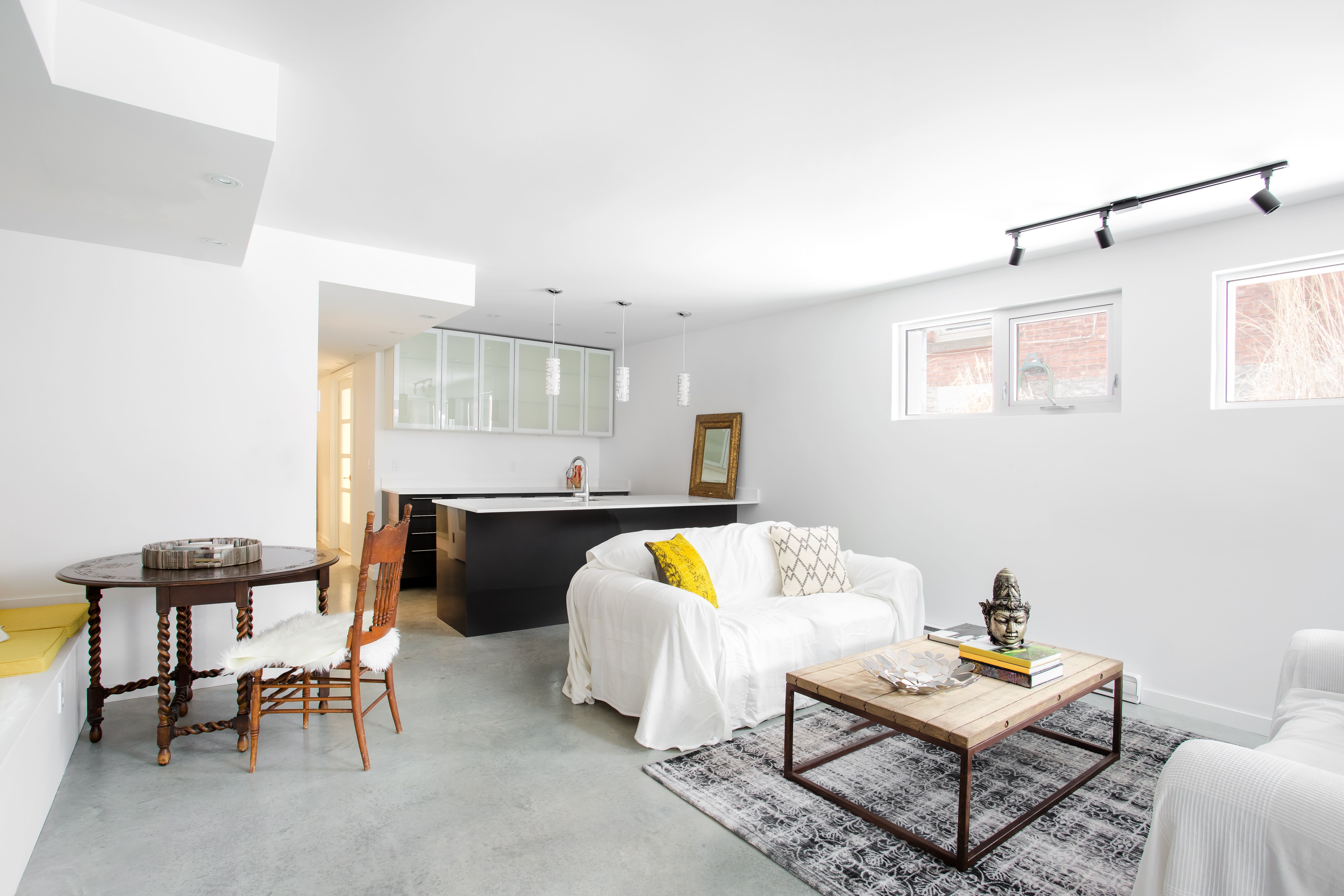 Basement transformed into a secondary suite for rental income by Noblestar Construction Ottawa 