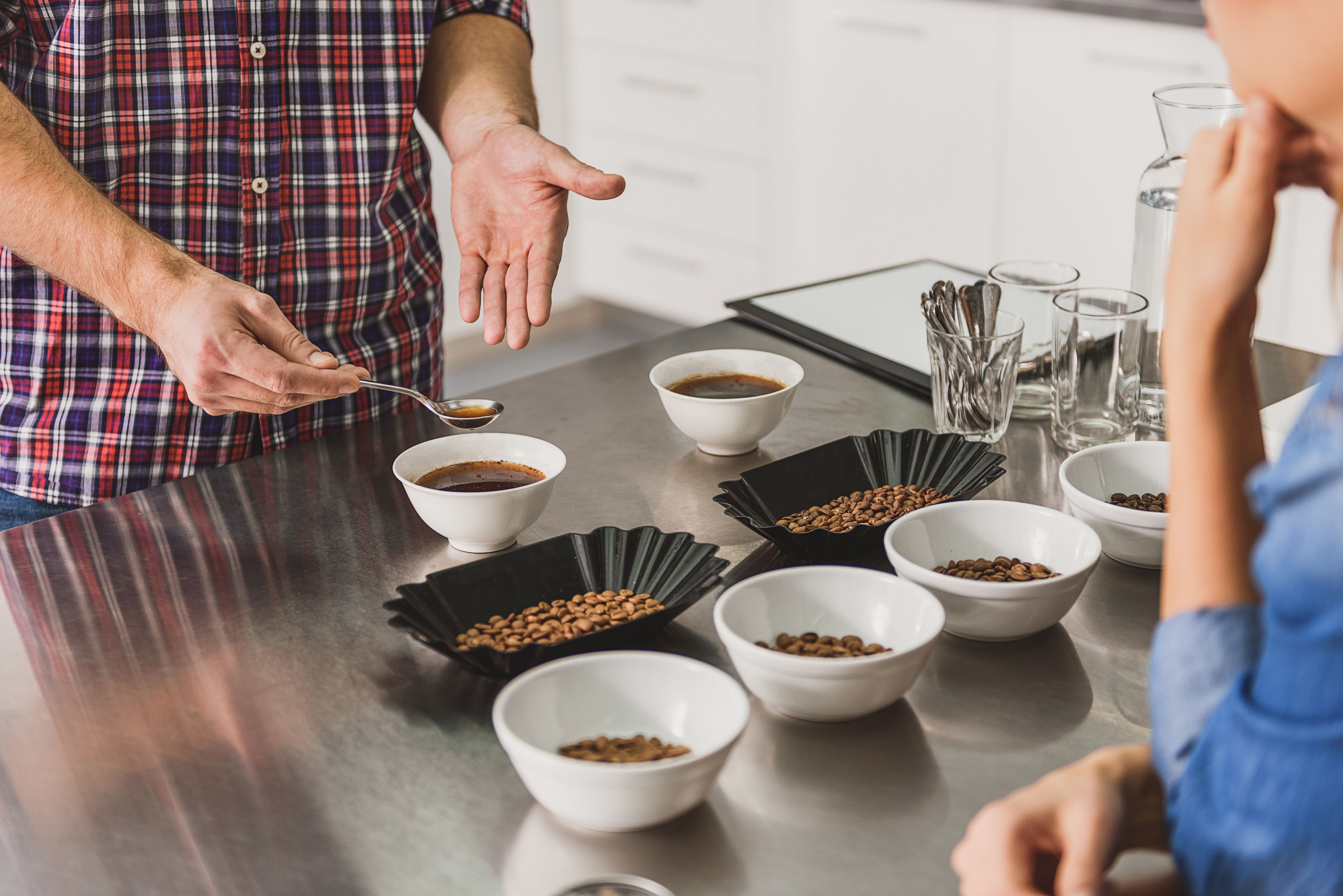 coffee tasting event