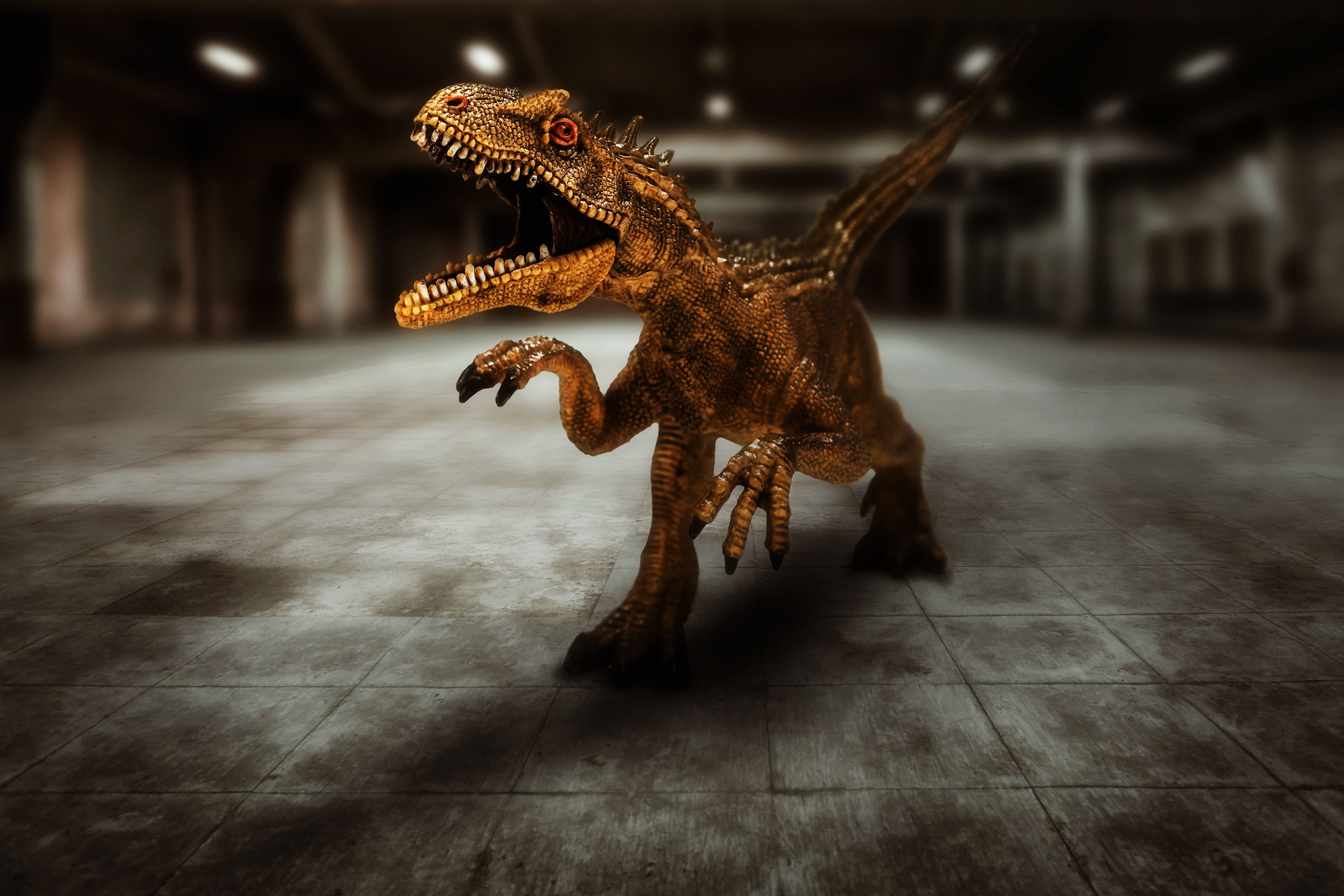 Tyrannosaurus Rex in action