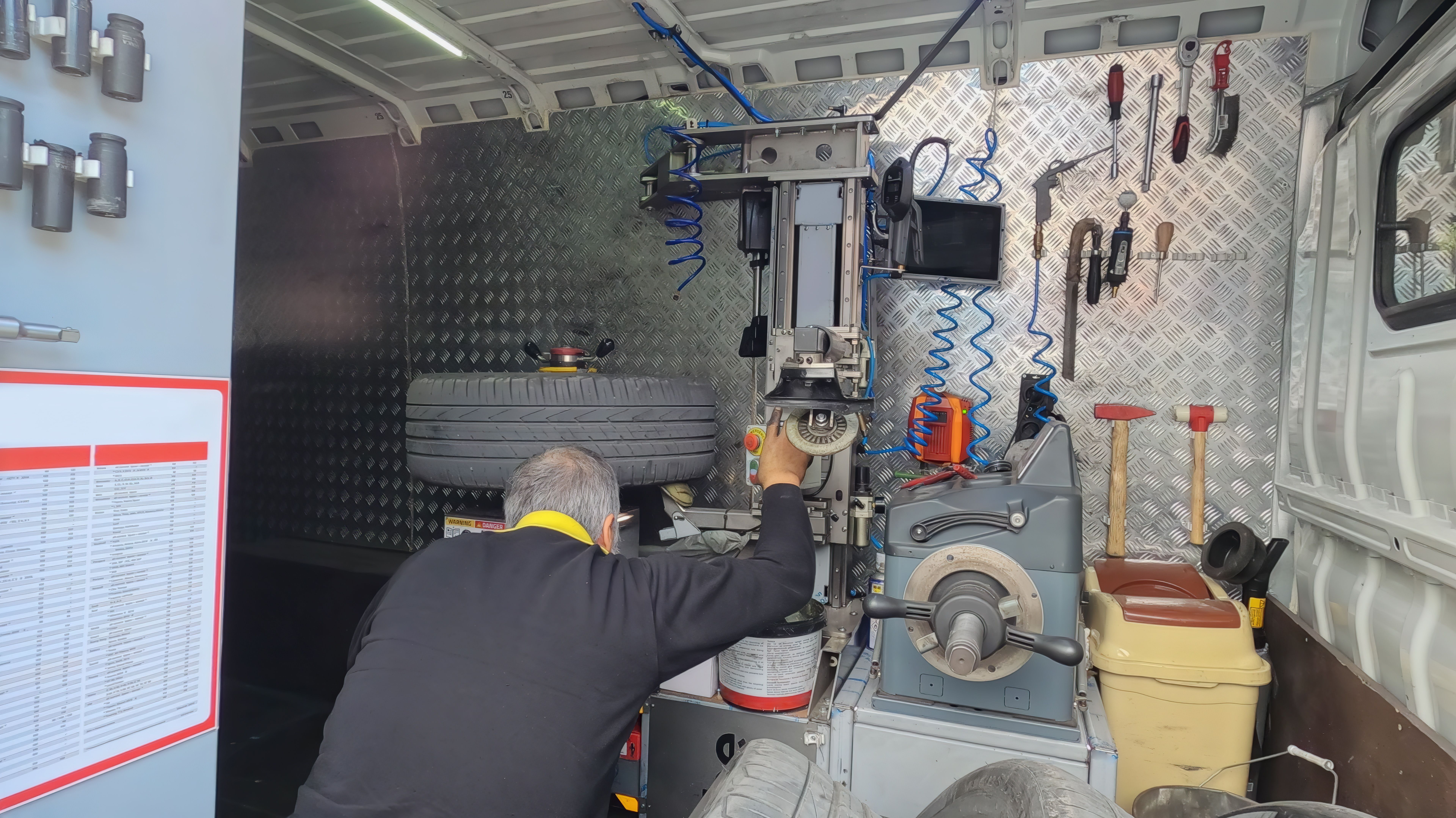 mantenimiento de neumáticos