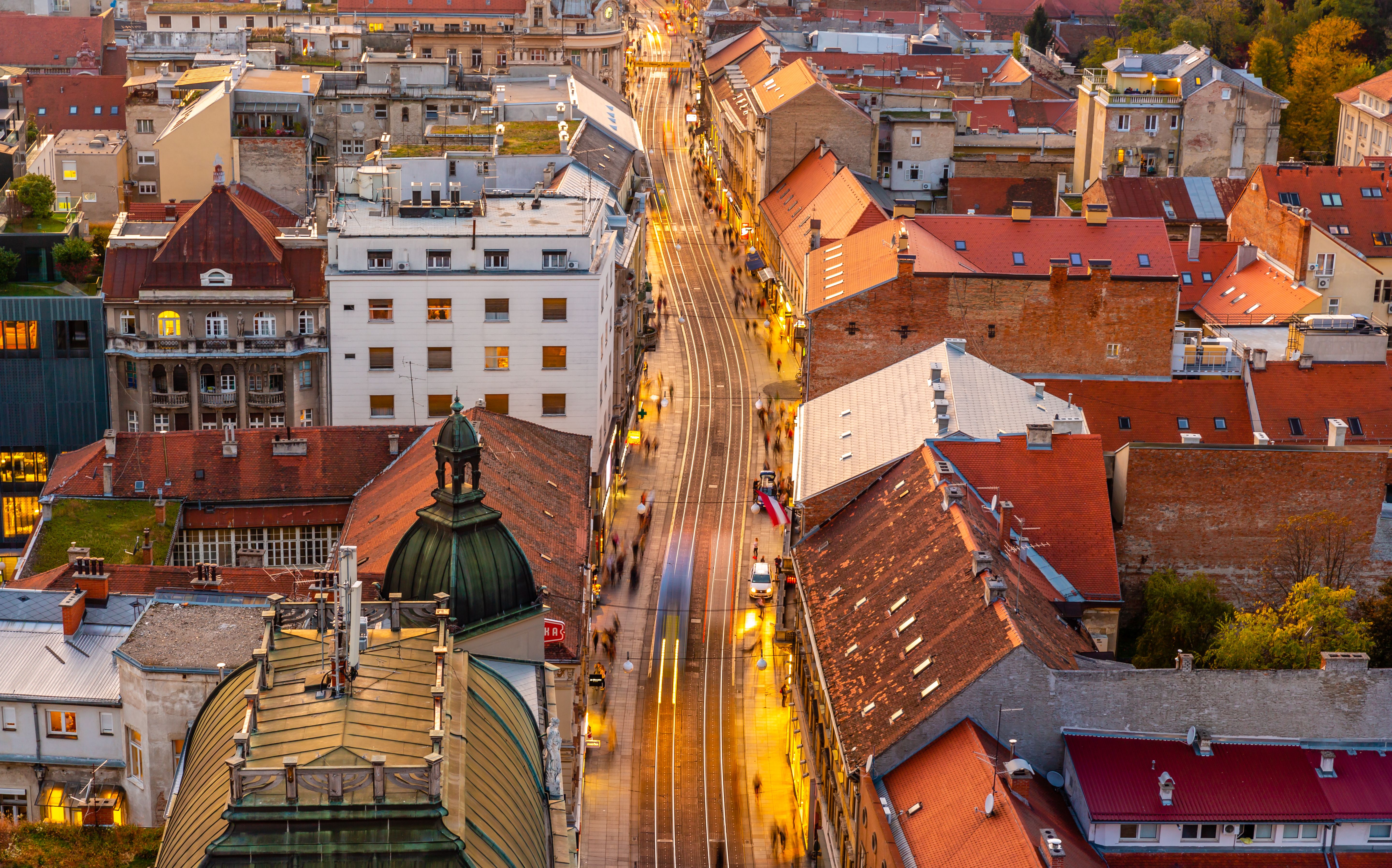 zagreb cityscape