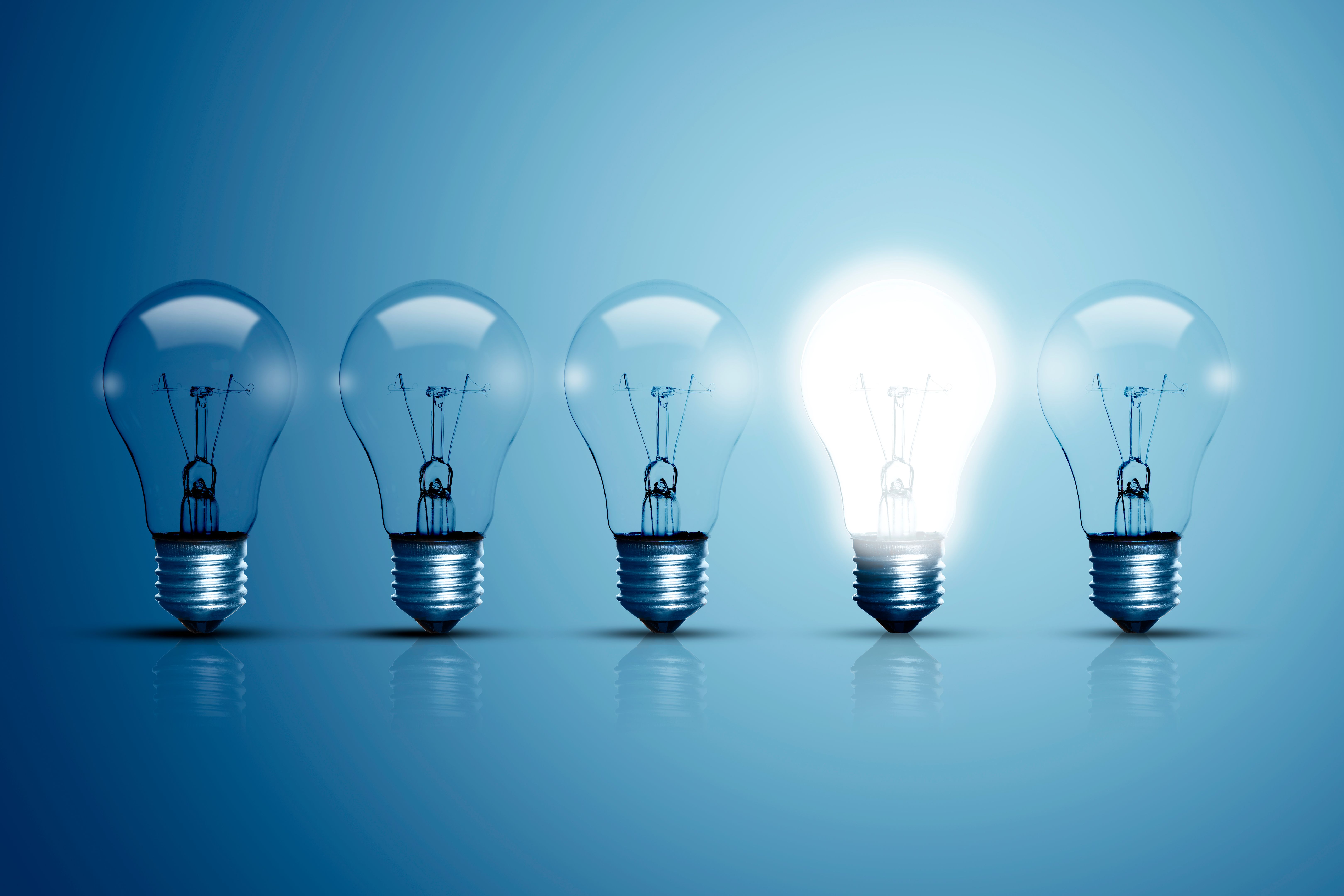 flickering light bulbs