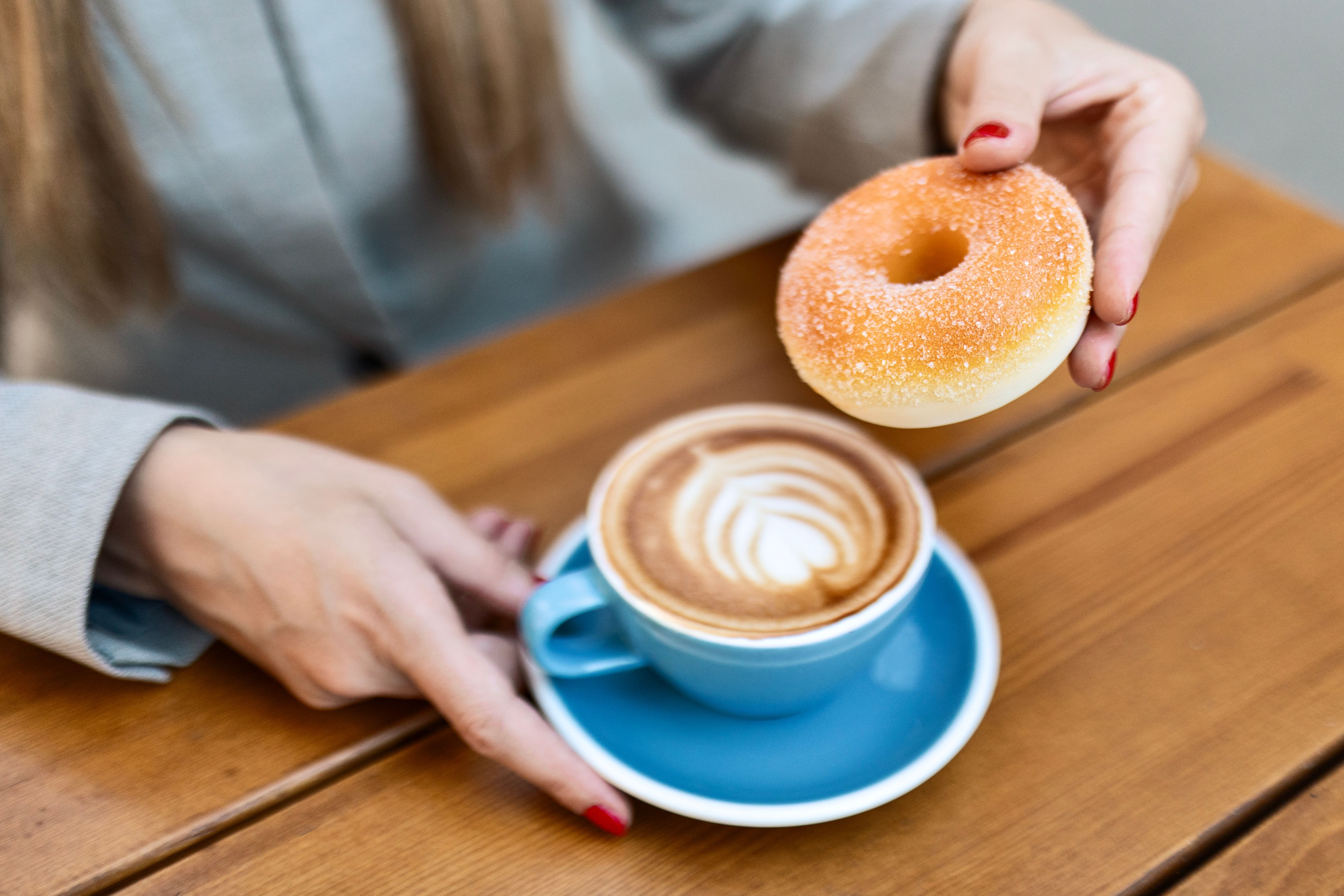 donut and coffee
