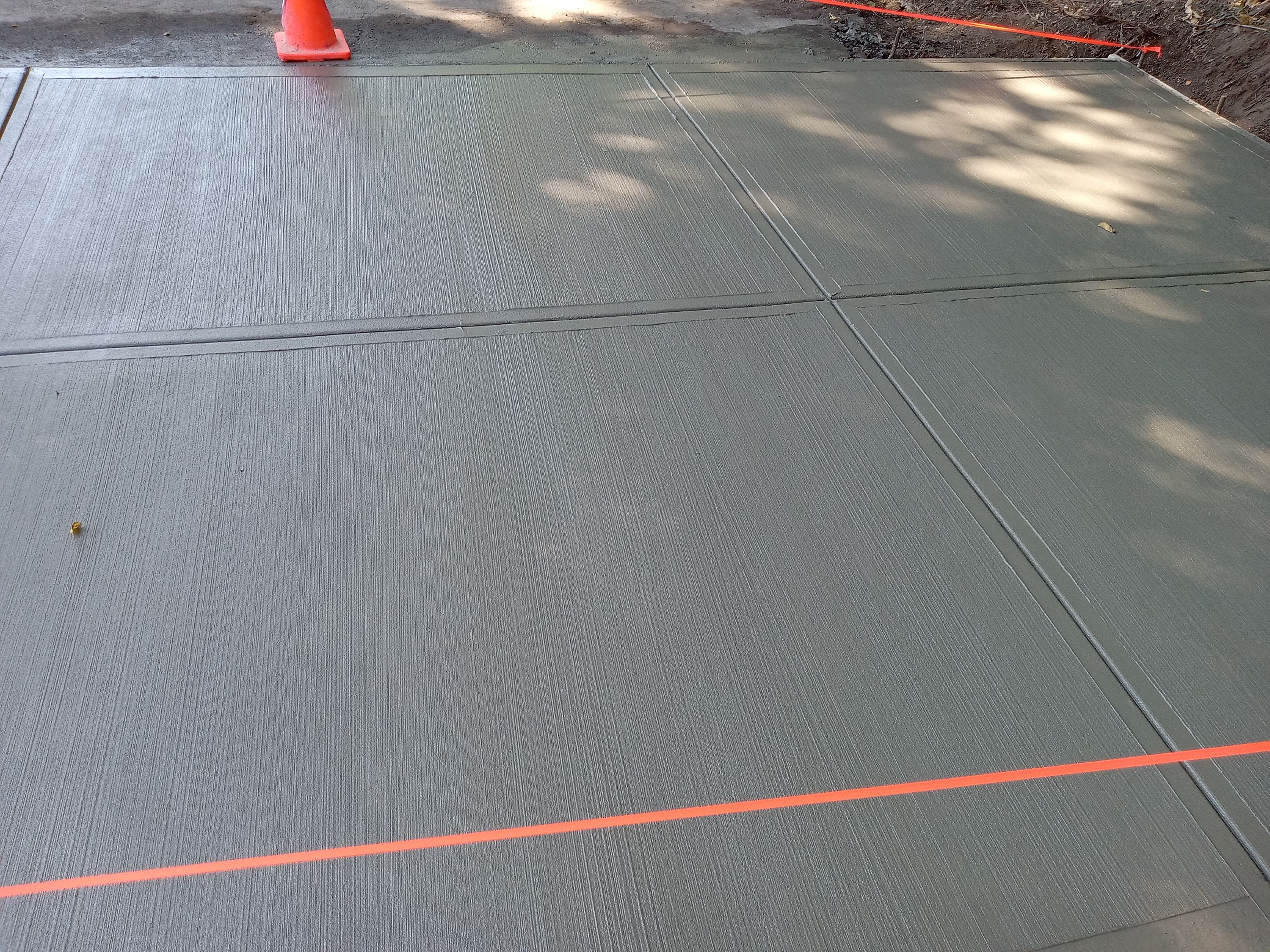 custom concrete patio