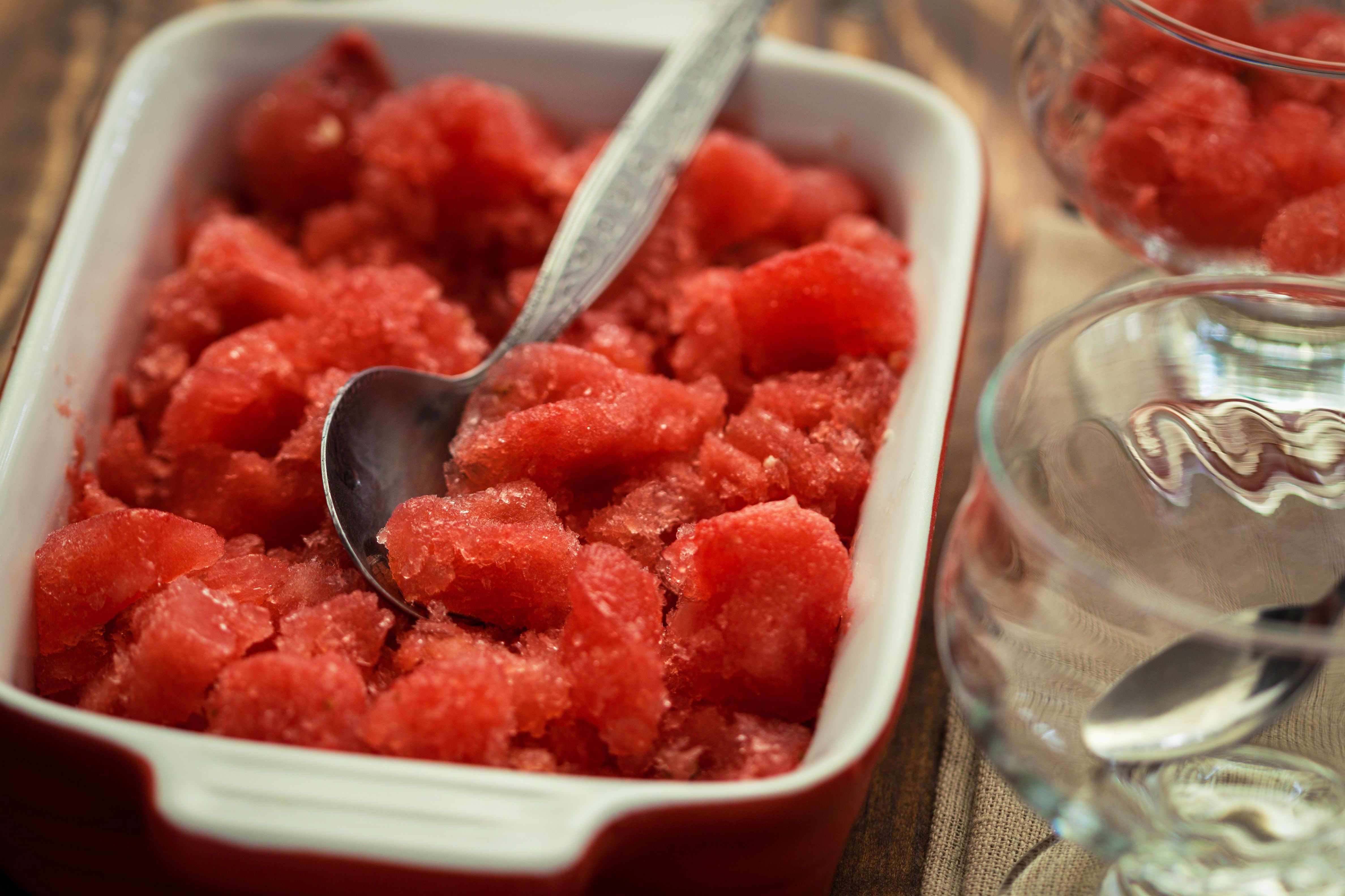 watermelon granita