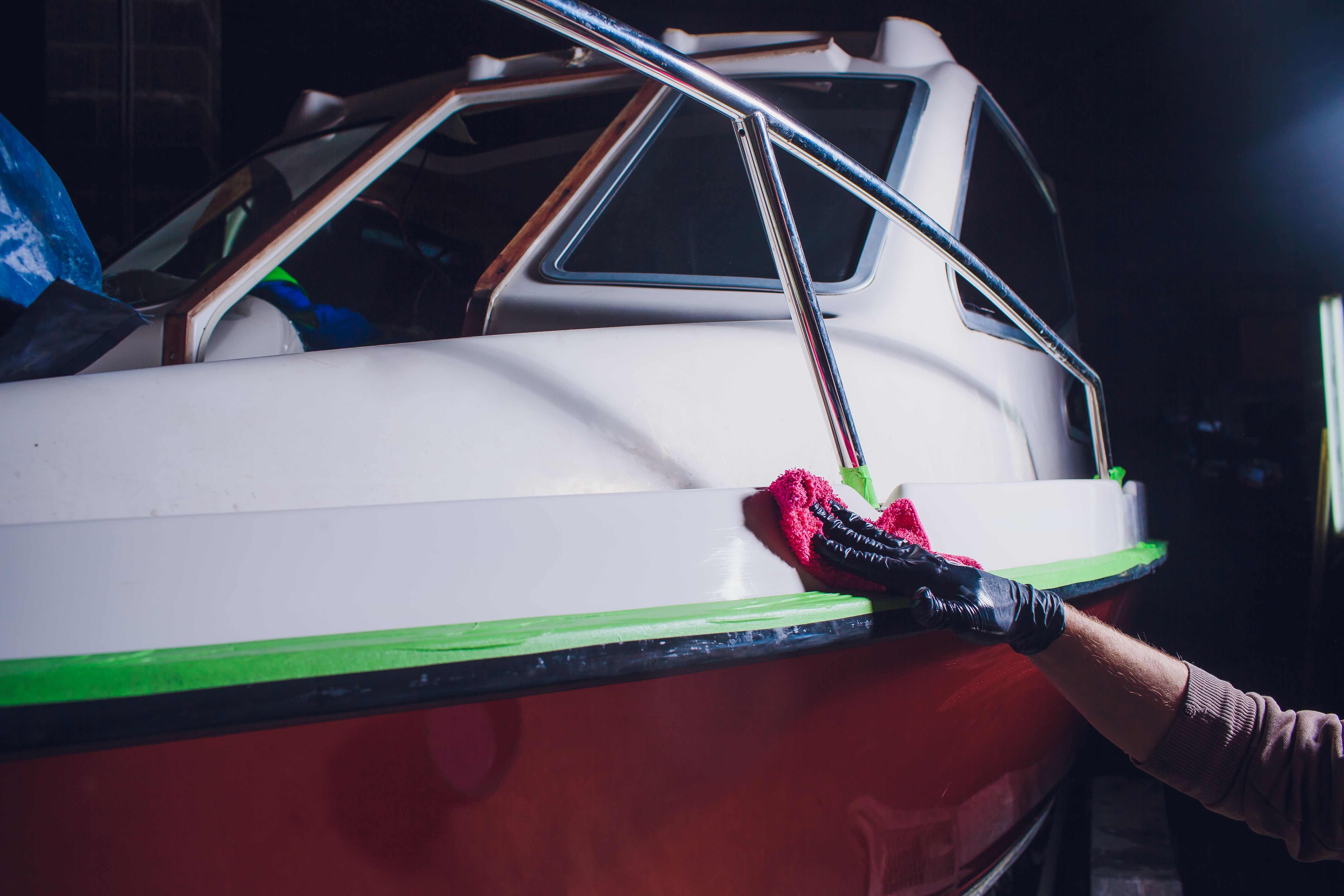 boat interior cleaning