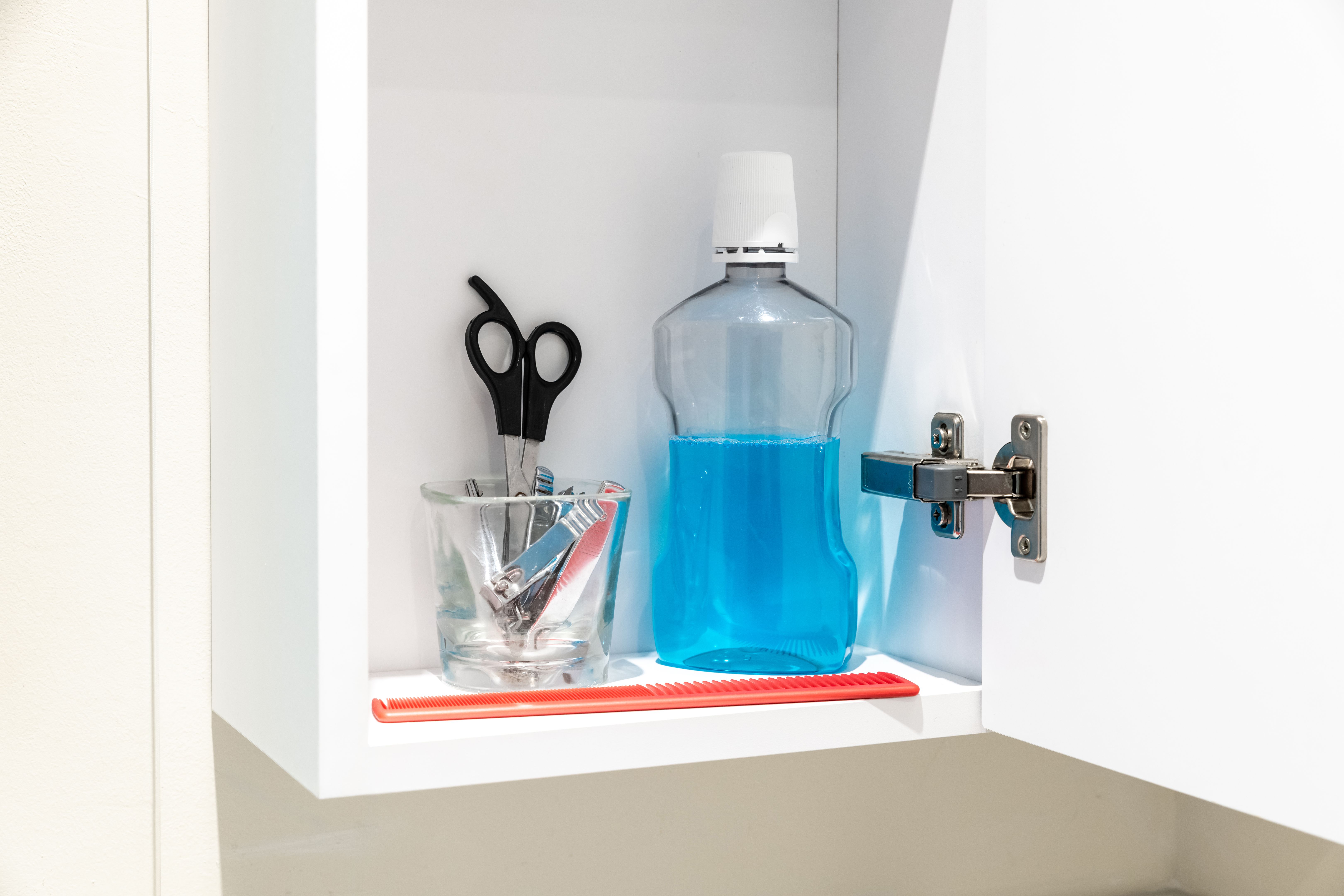mouthwash bottle