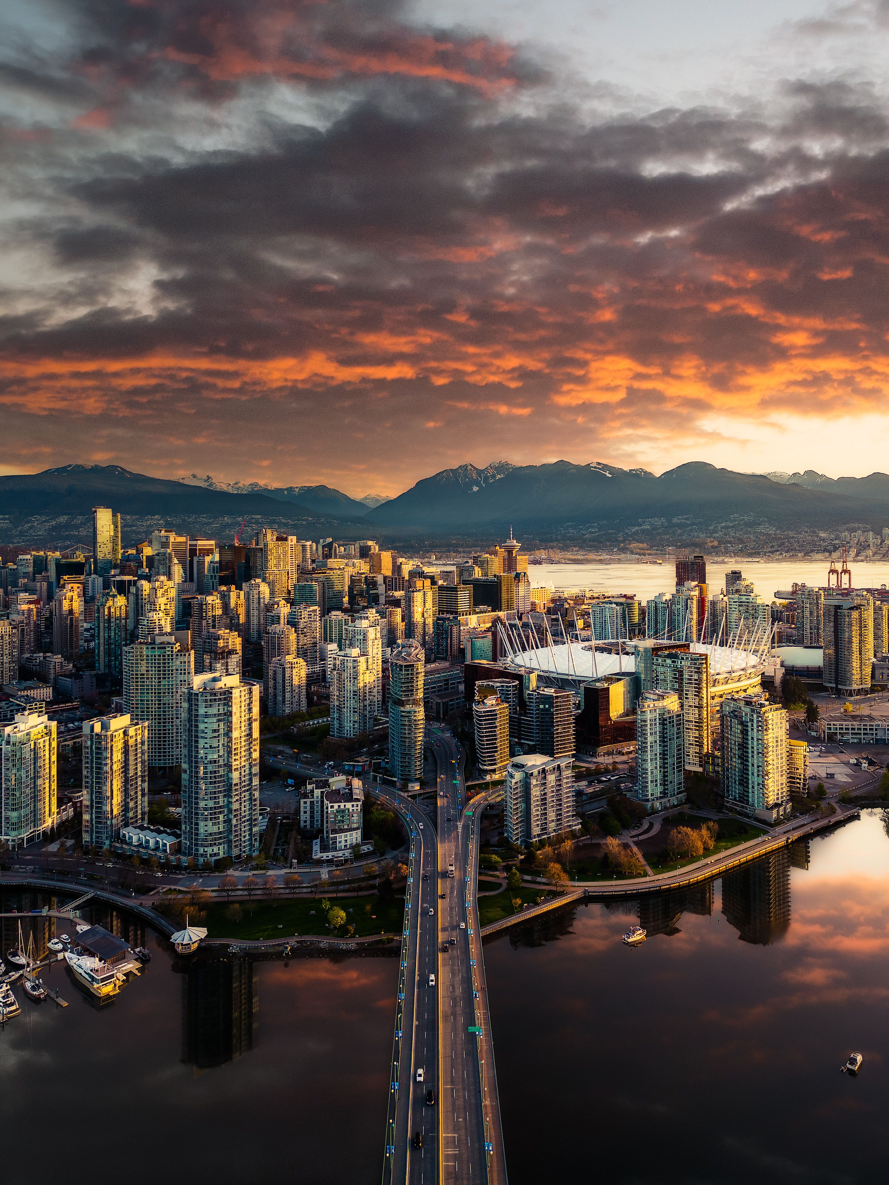 Vancouver skyline