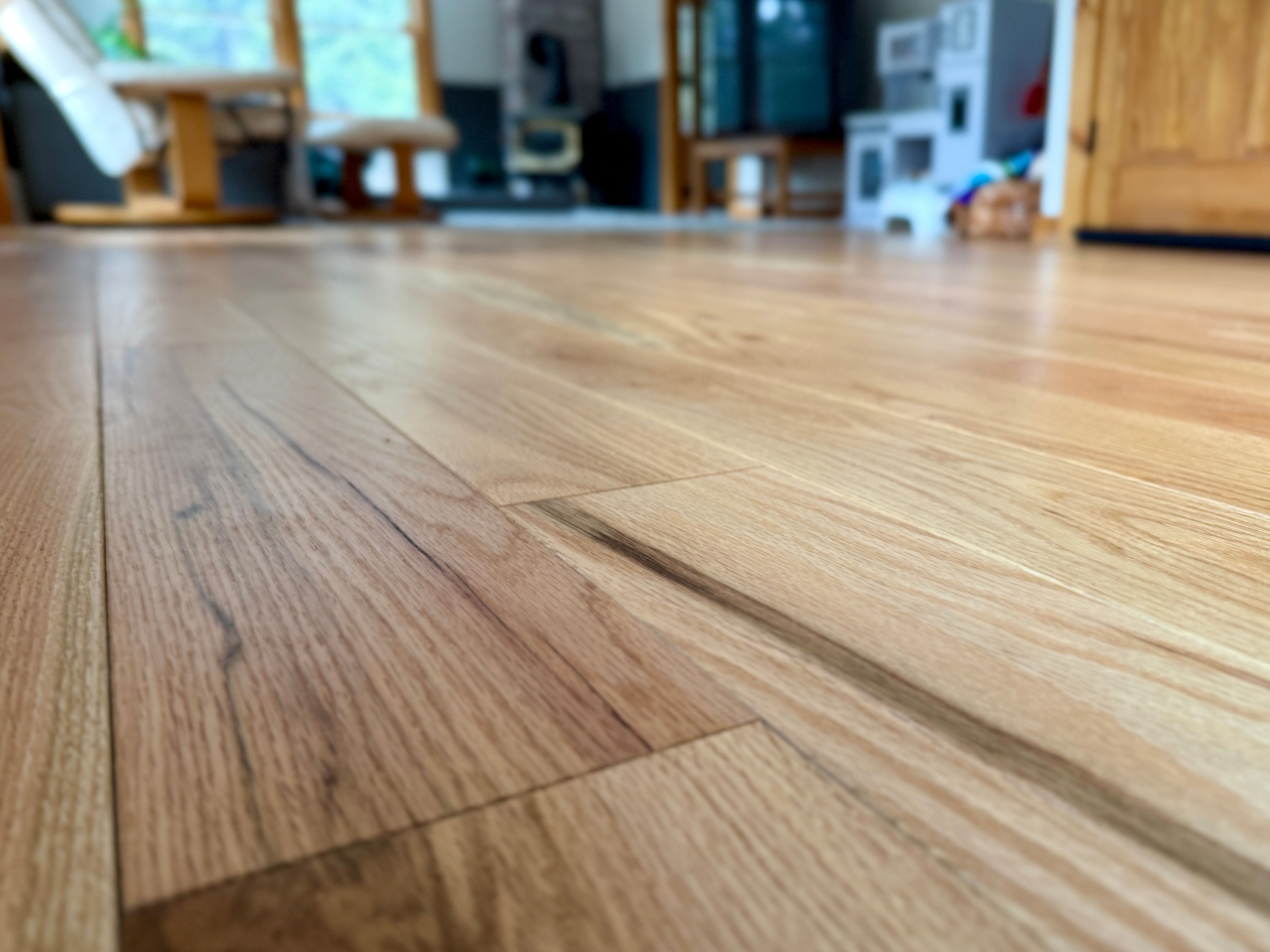 hardwood kitchen floor