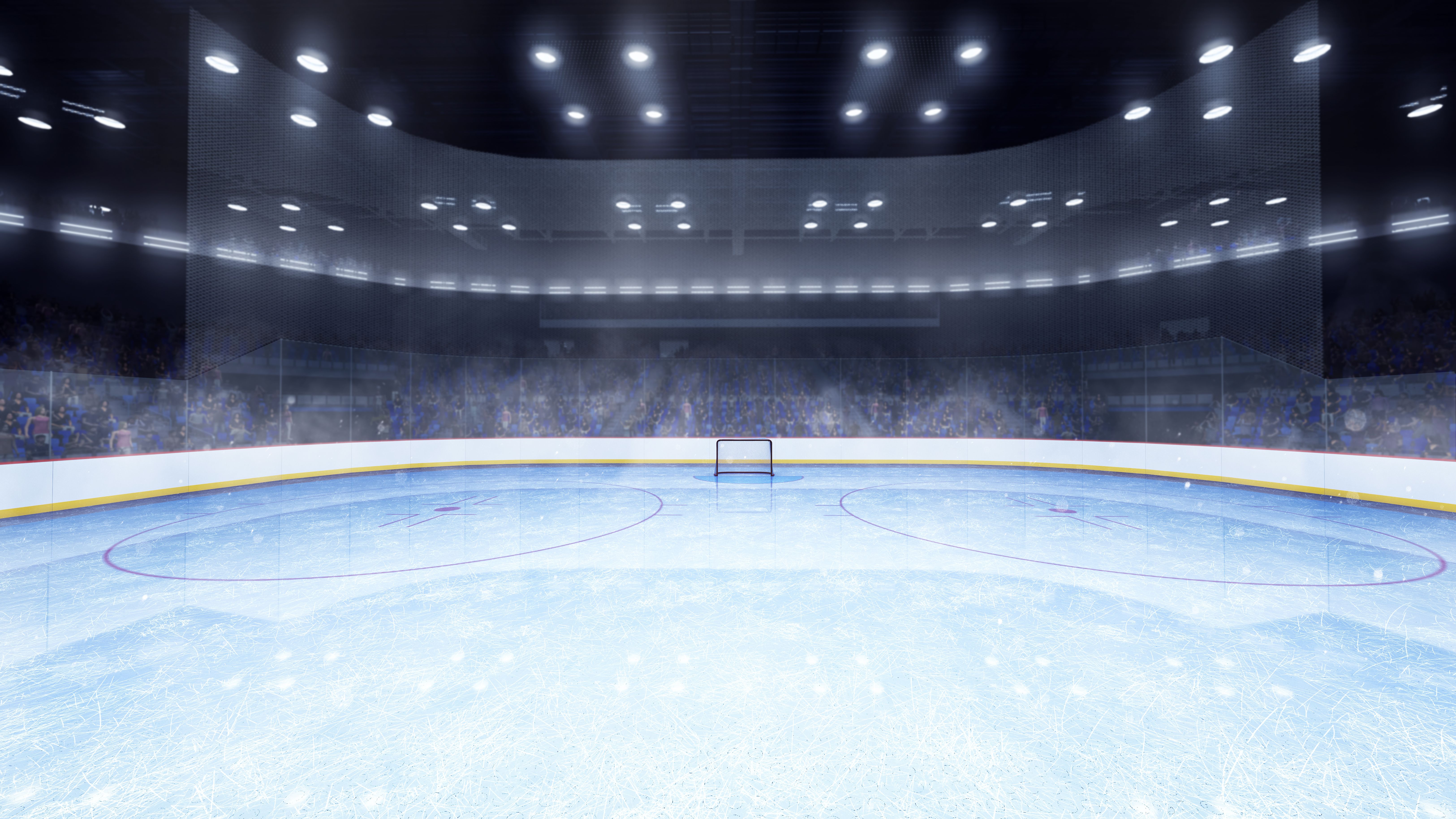 ice hockey arena