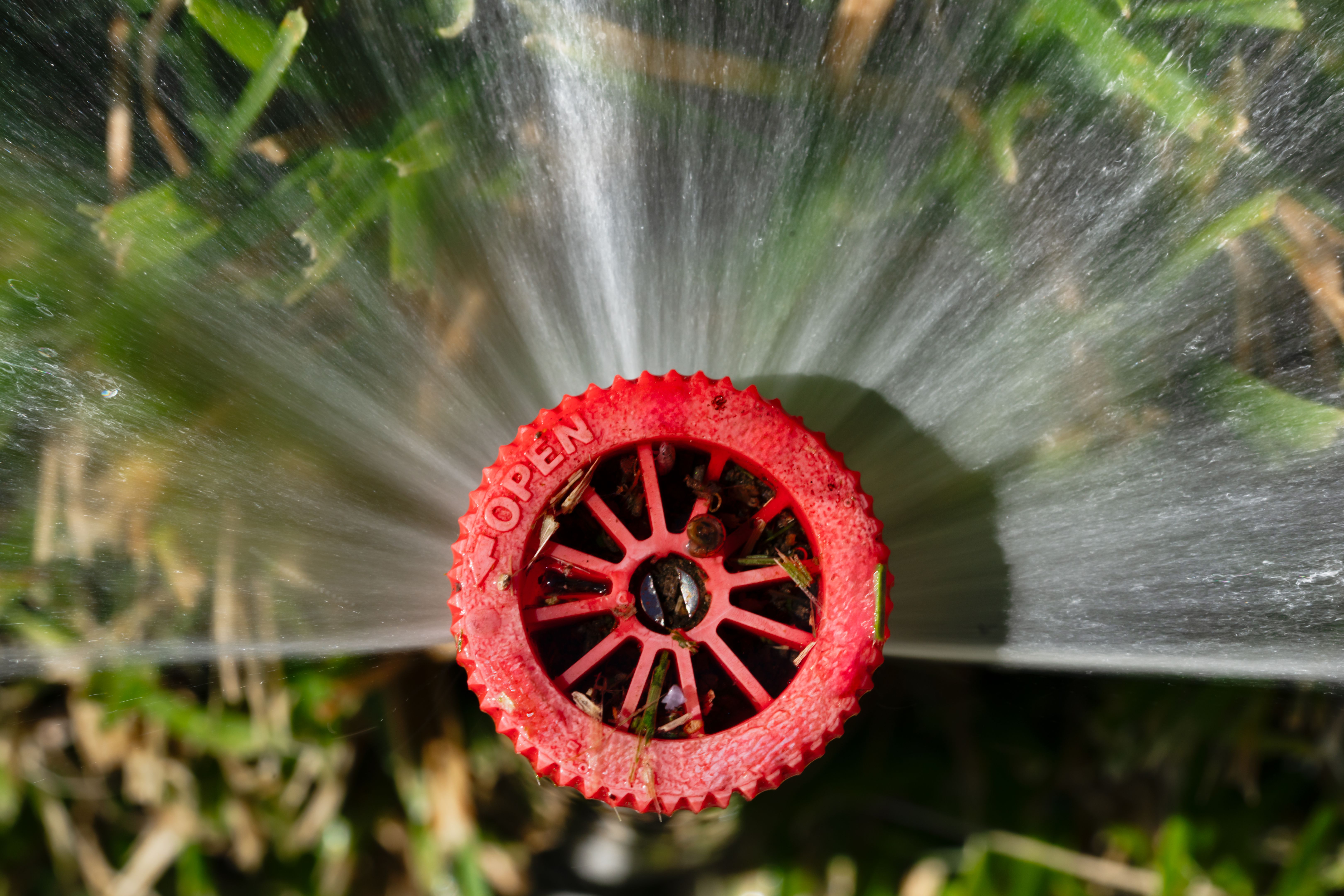 in-ground sprinklers