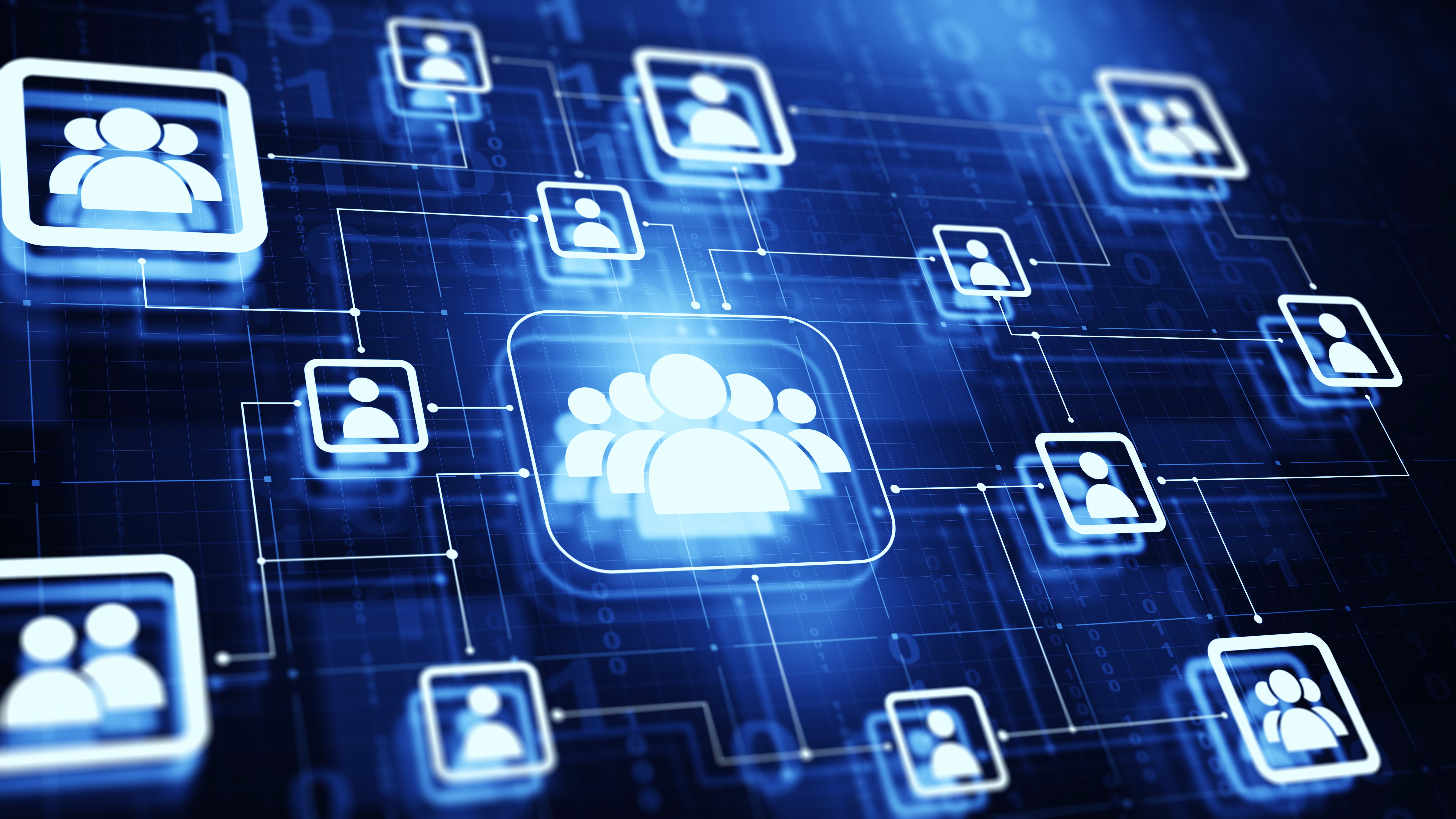 AI network concept AI network concept