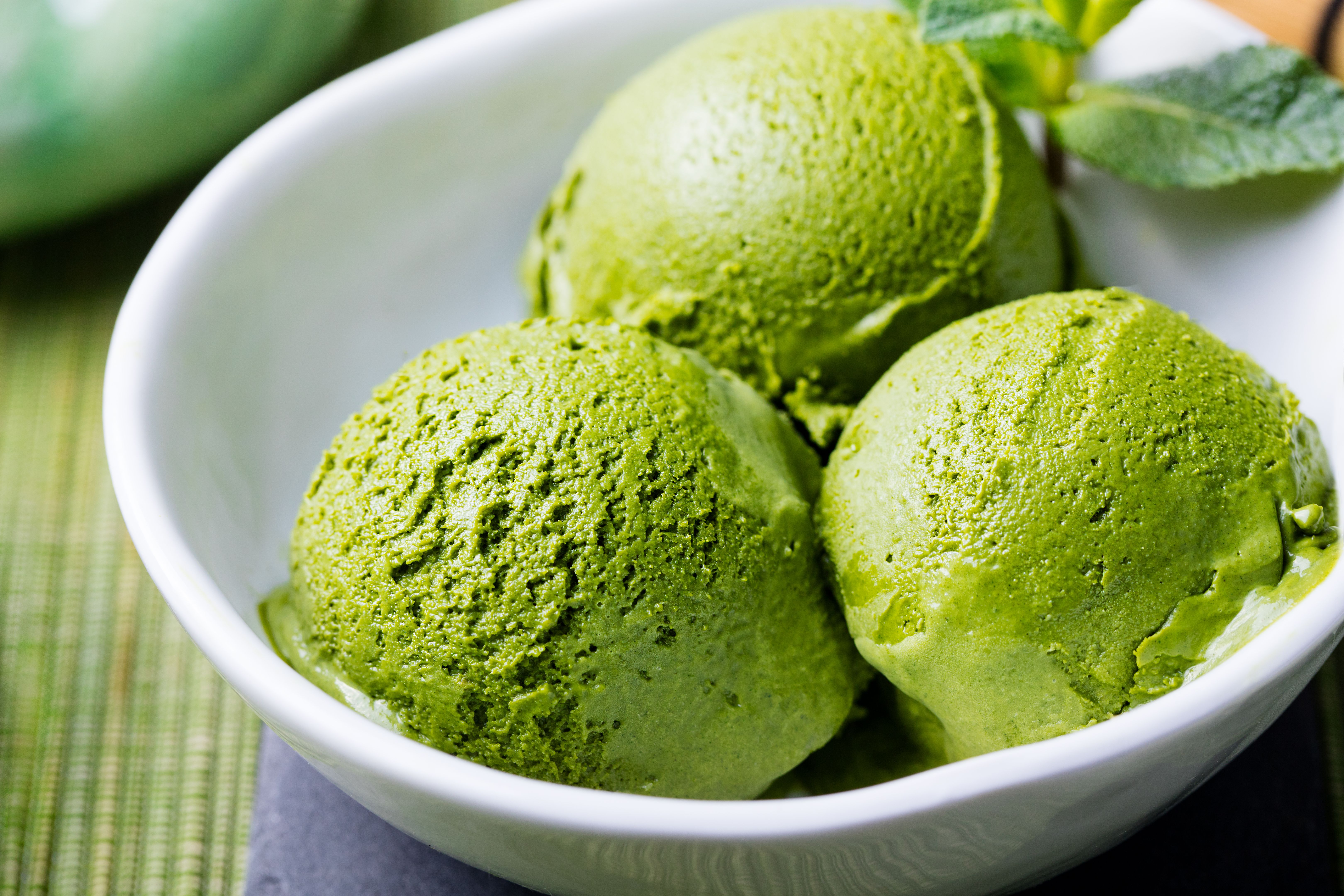 matcha green tea ice cream