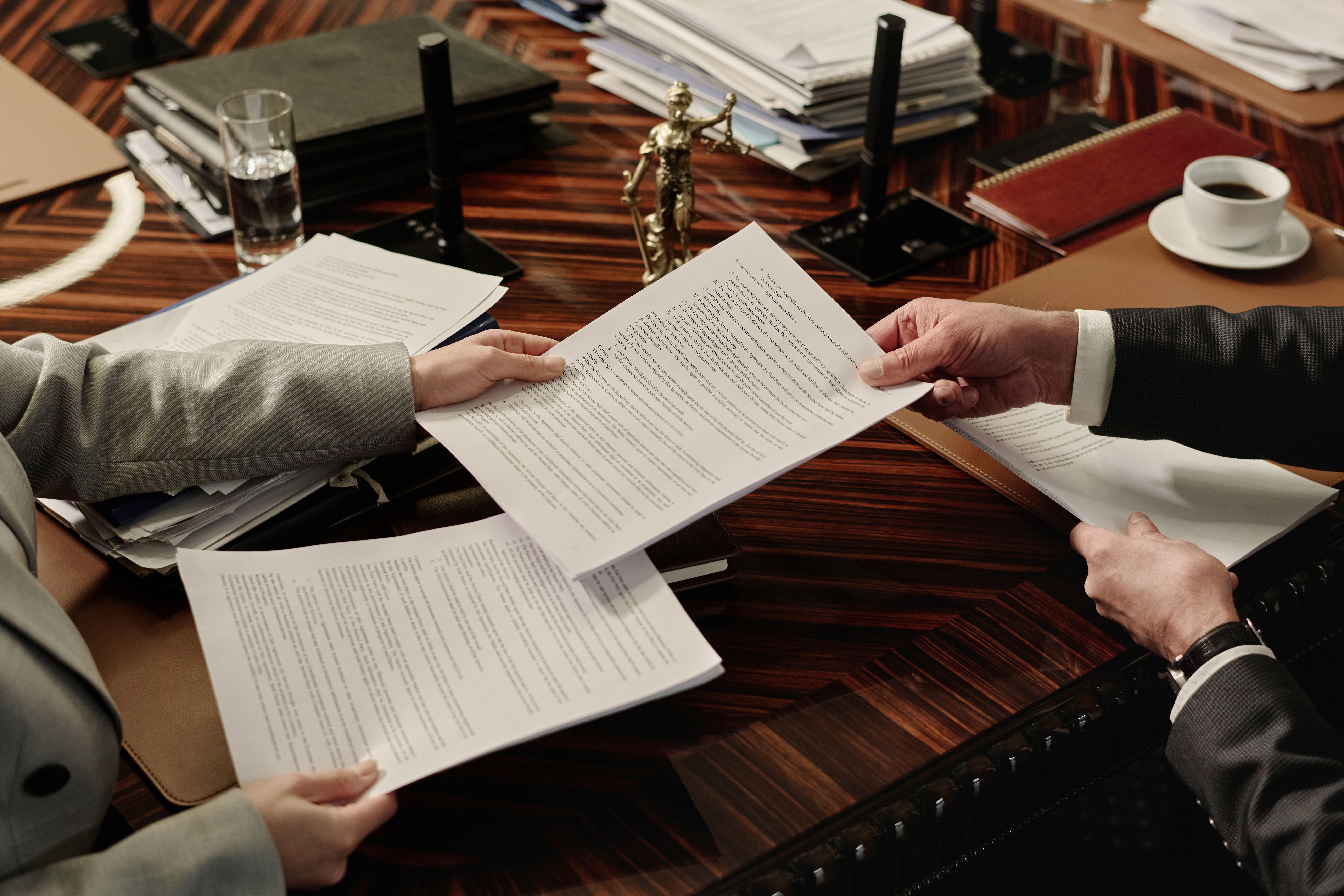 law firm documents