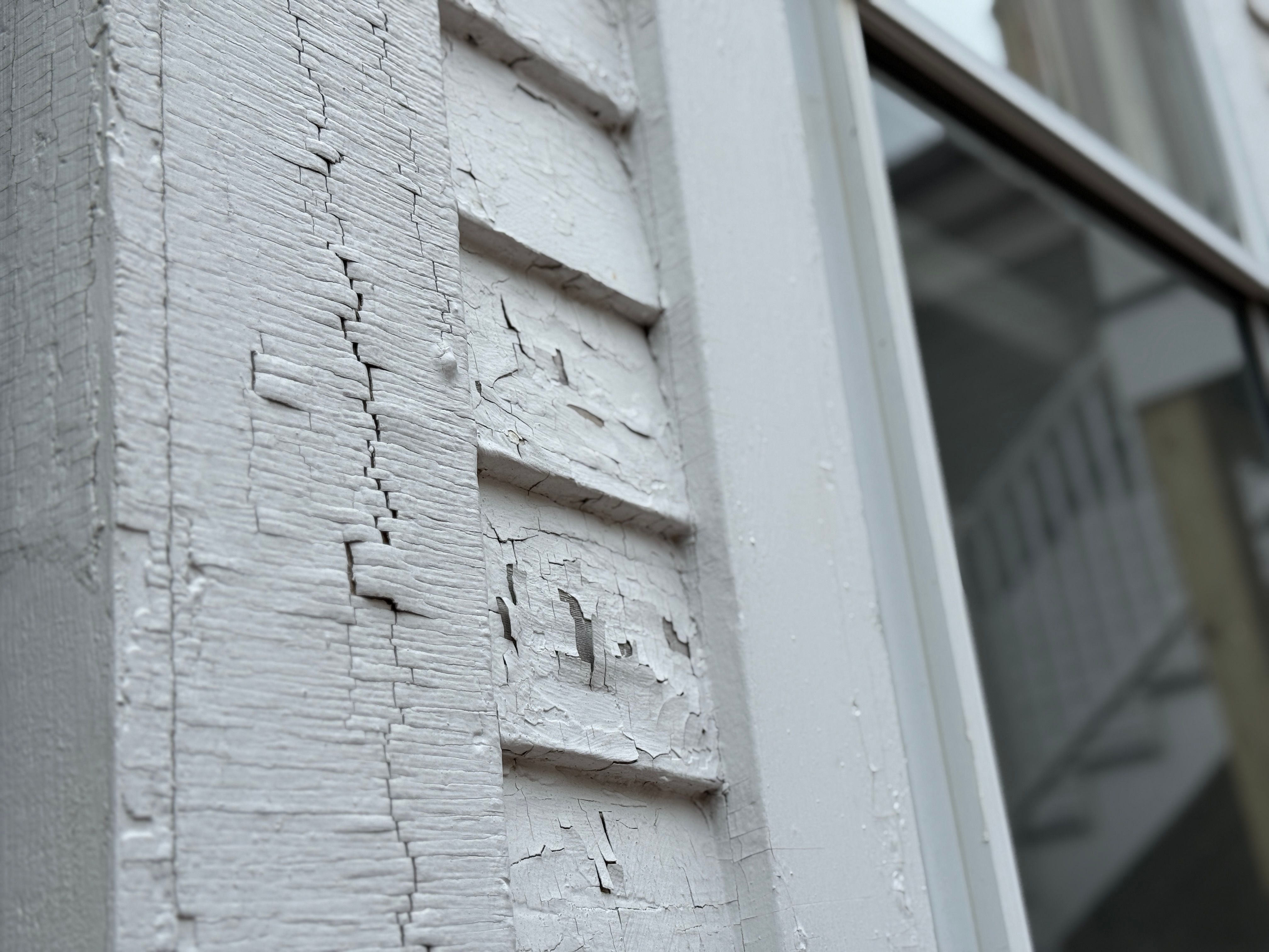 finished painted house