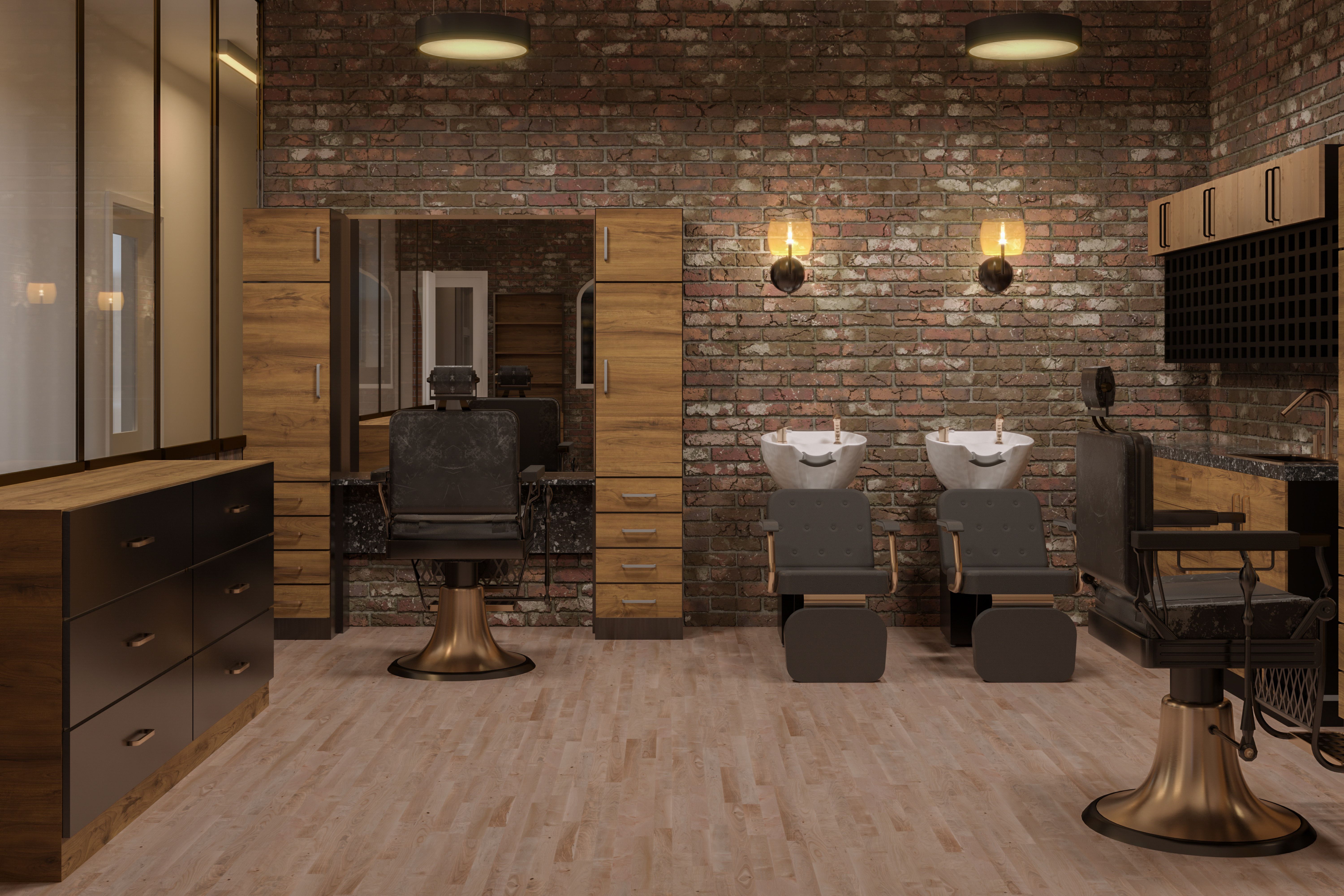 barber shop interior