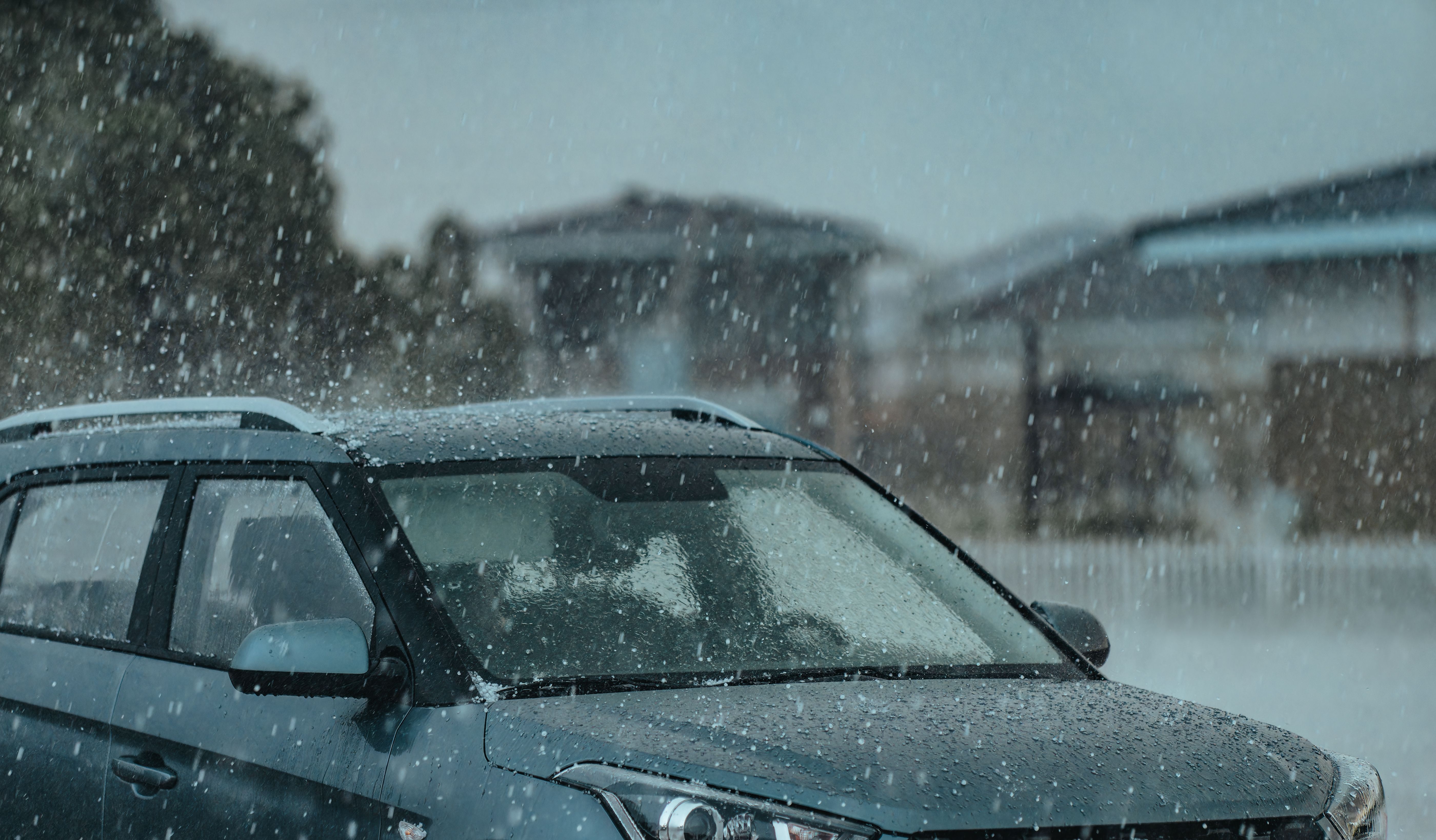 hailstorm windshield