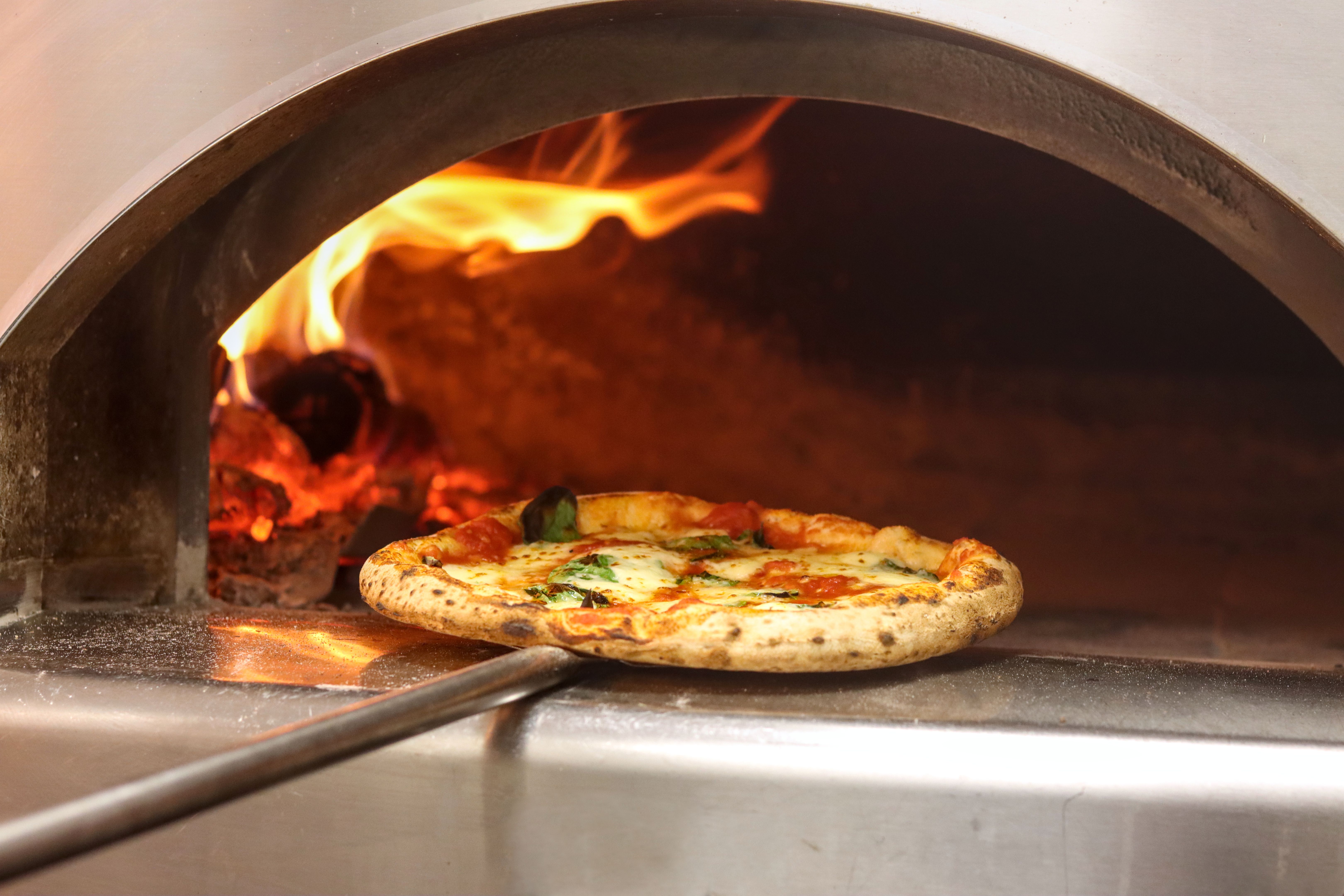 wood-fired pizza
